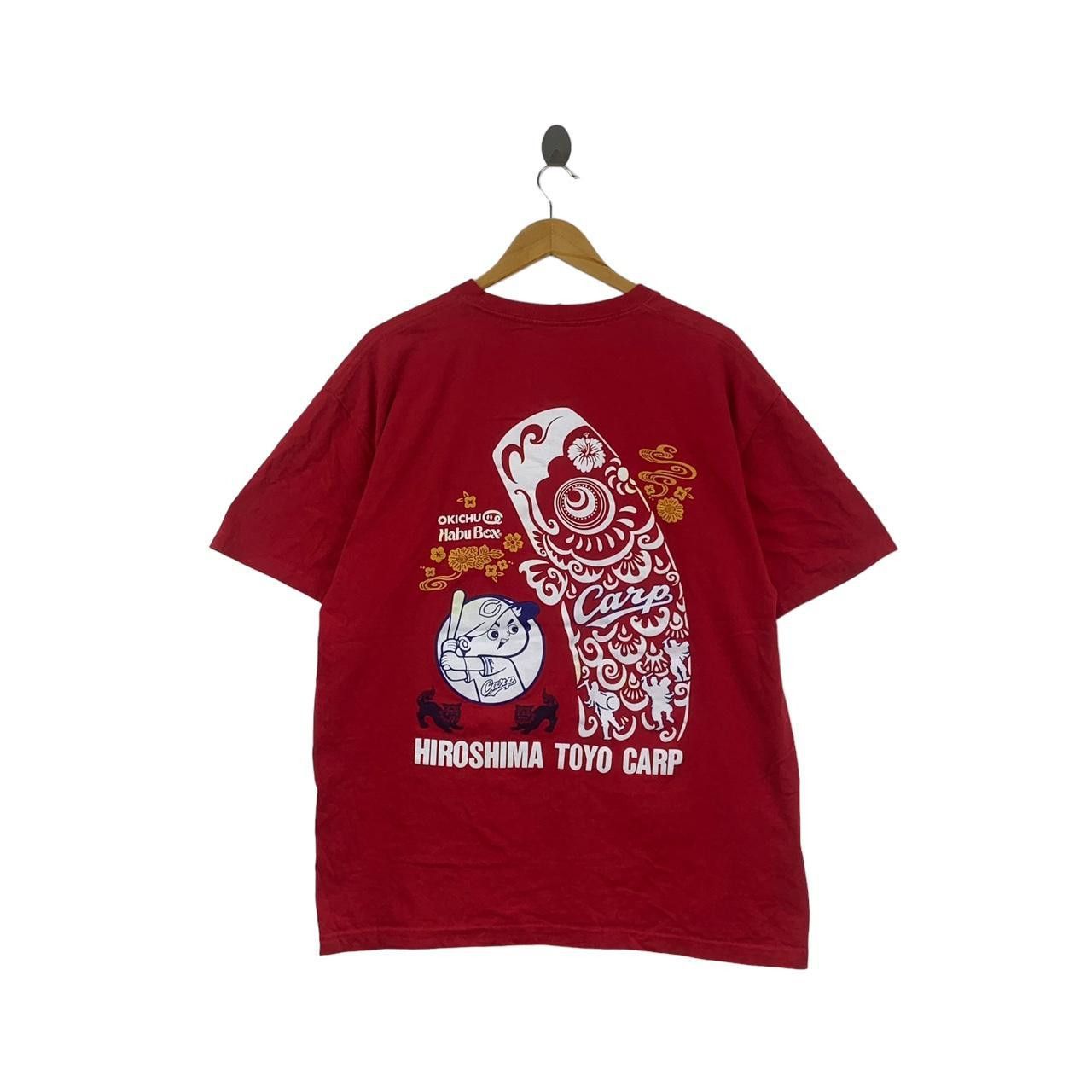 Vintage Vintage HABU BOX CARP Hiroshima Toyo Tee Shirt Size XL / US 12-14 / IT 48-50 - 1 Thumbnail