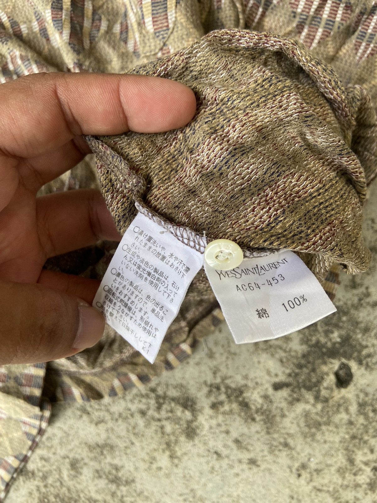 Yves Saint Laurent BOXY YSL 90’s SHIRT Size US L / EU 52-54 / 3 - 5 Thumbnail