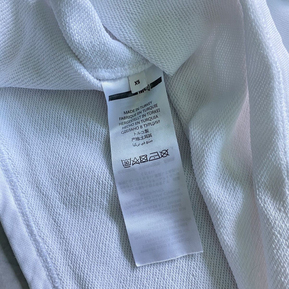 AMI × Designer Alexander McQueen Cropped Oversized Sweatshirt Size XS / US 0-2 / IT 36-38 - 6 Thumbnail