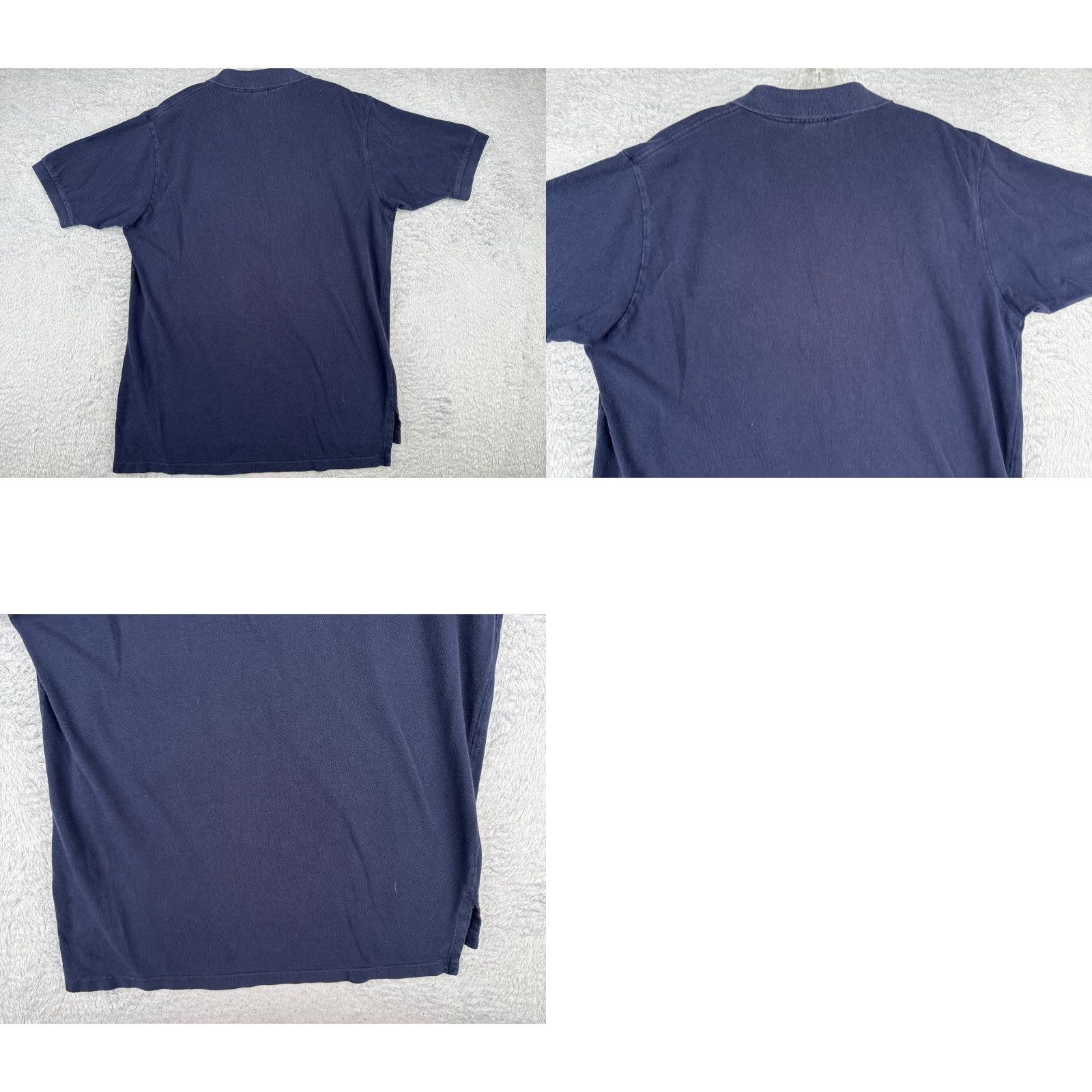Ralph Lauren VINTAGE Ralph Lauren Polo Shirt Men XL Blue 100% Cotton Jersey Polo Shirt Men's Polo Blue XL Ralph Lauren Shirt Polo Shirt Blue XL 100% Cotton Jersey Size US XL / EU 56 / 4 - 9 Thumbnail