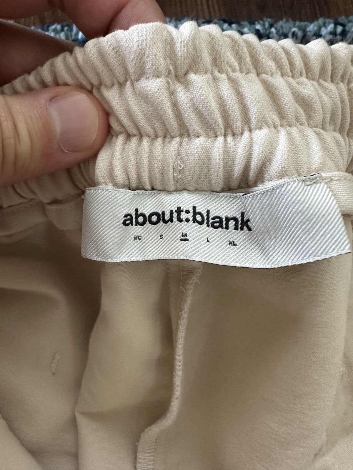 About:Blank About:Blank pleated trousers size M Size US 34 / EU 50 - 3 Thumbnail