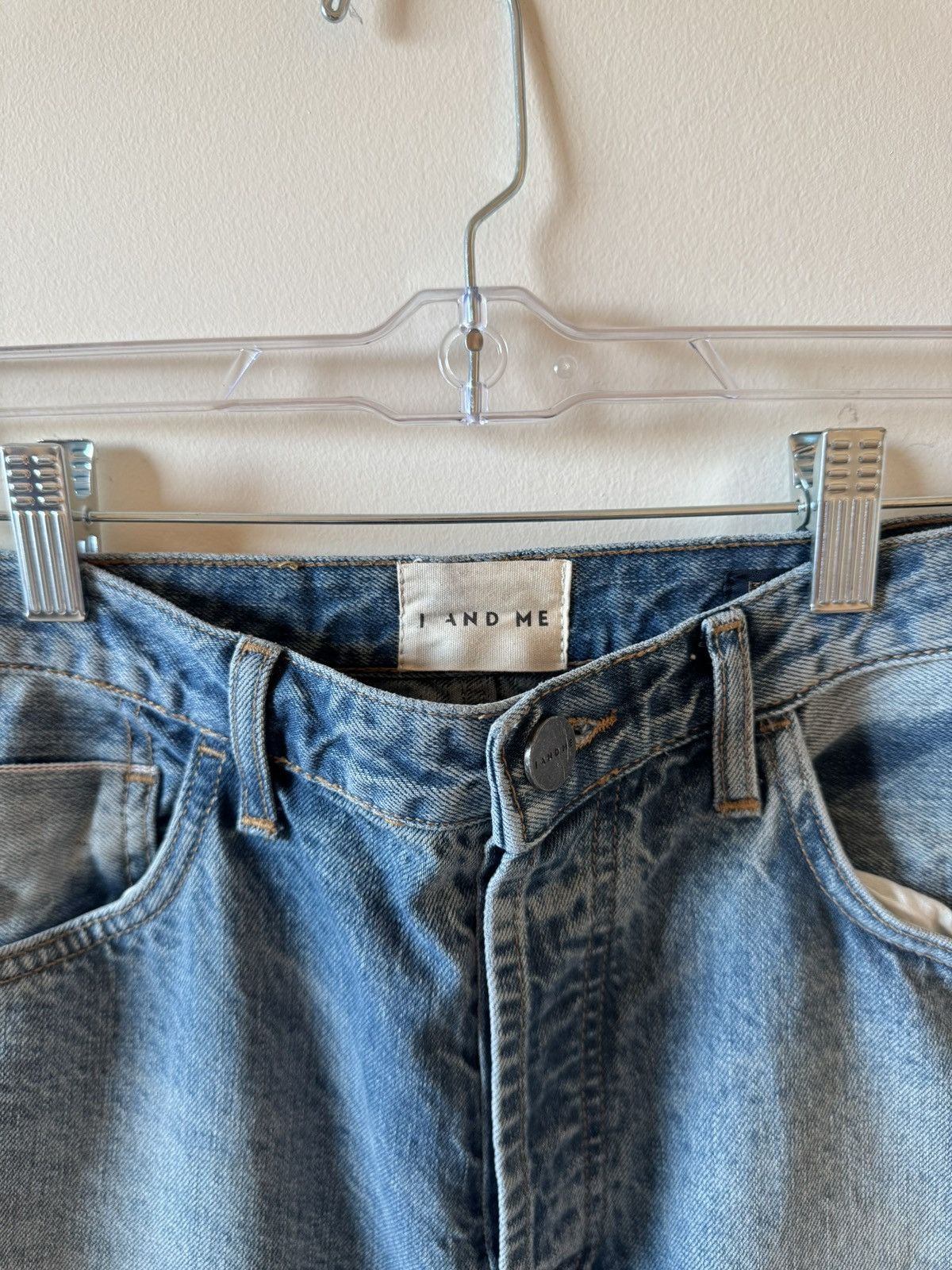 Other I And Me Selvedge Wide Leg Jeans - Vintage Wash Size US 30 / EU 46 - 2 Thumbnail