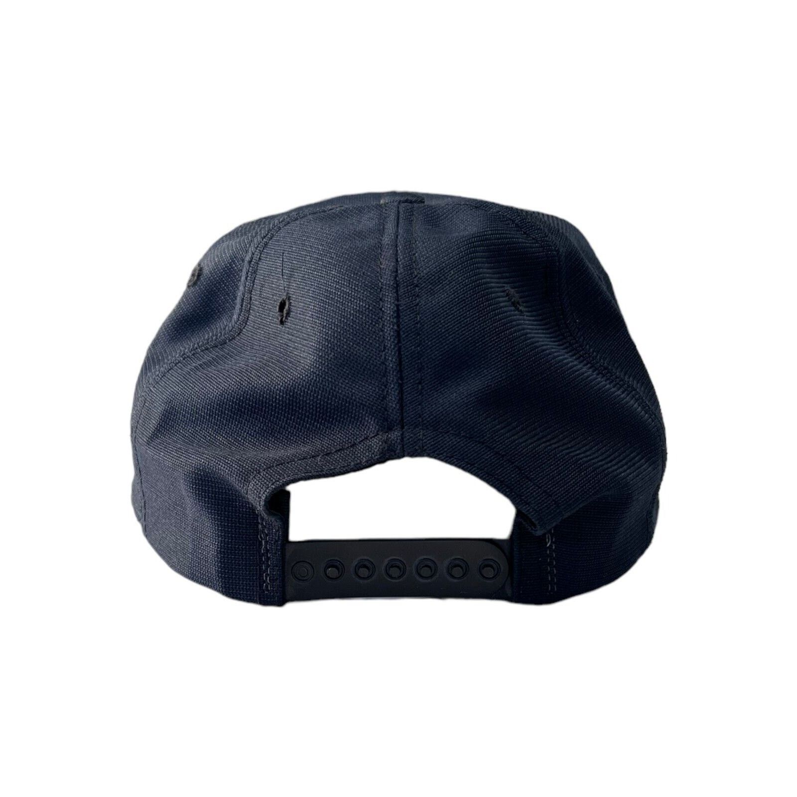 New Era Vtg 80s 90s MCAS YUMA Black Mesh Snapback Skater Cap Size ONE SIZE - 3 Thumbnail