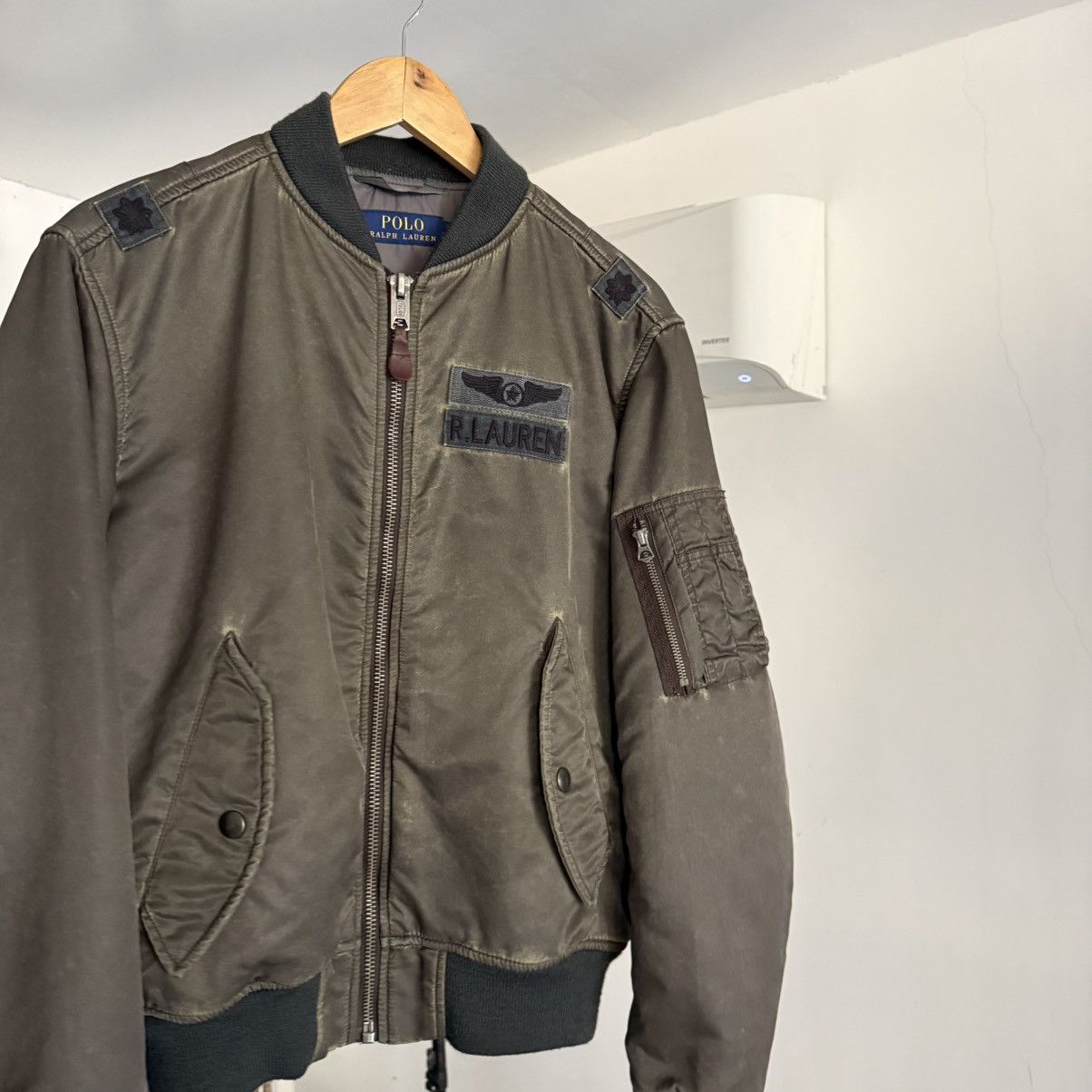 Polo Ralph Lauren Polo Ralph Lauren Military MA-1 Type Bomber Jacket Size US M / EU 48-50 / 2 - 10 Thumbnail