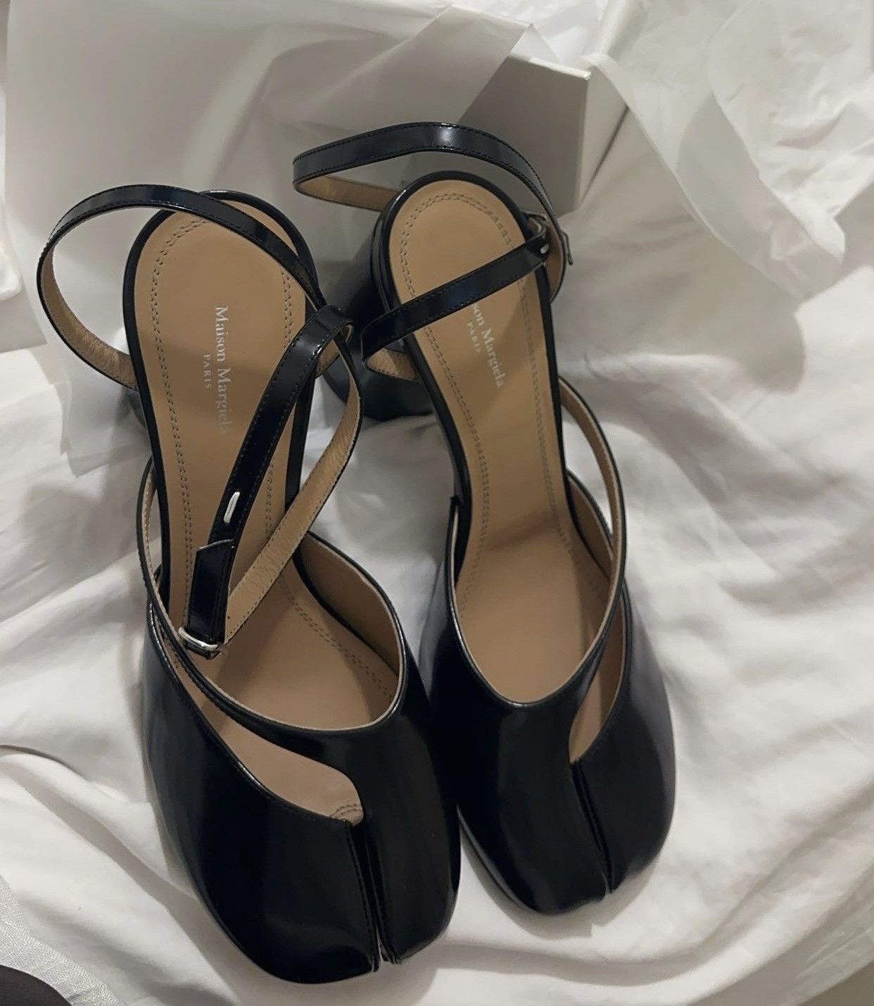 Designer × Maison Margiela Maison Margiela 80mm Tabi sandal pumps Size US 10 / IT 40 - 2 Thumbnail