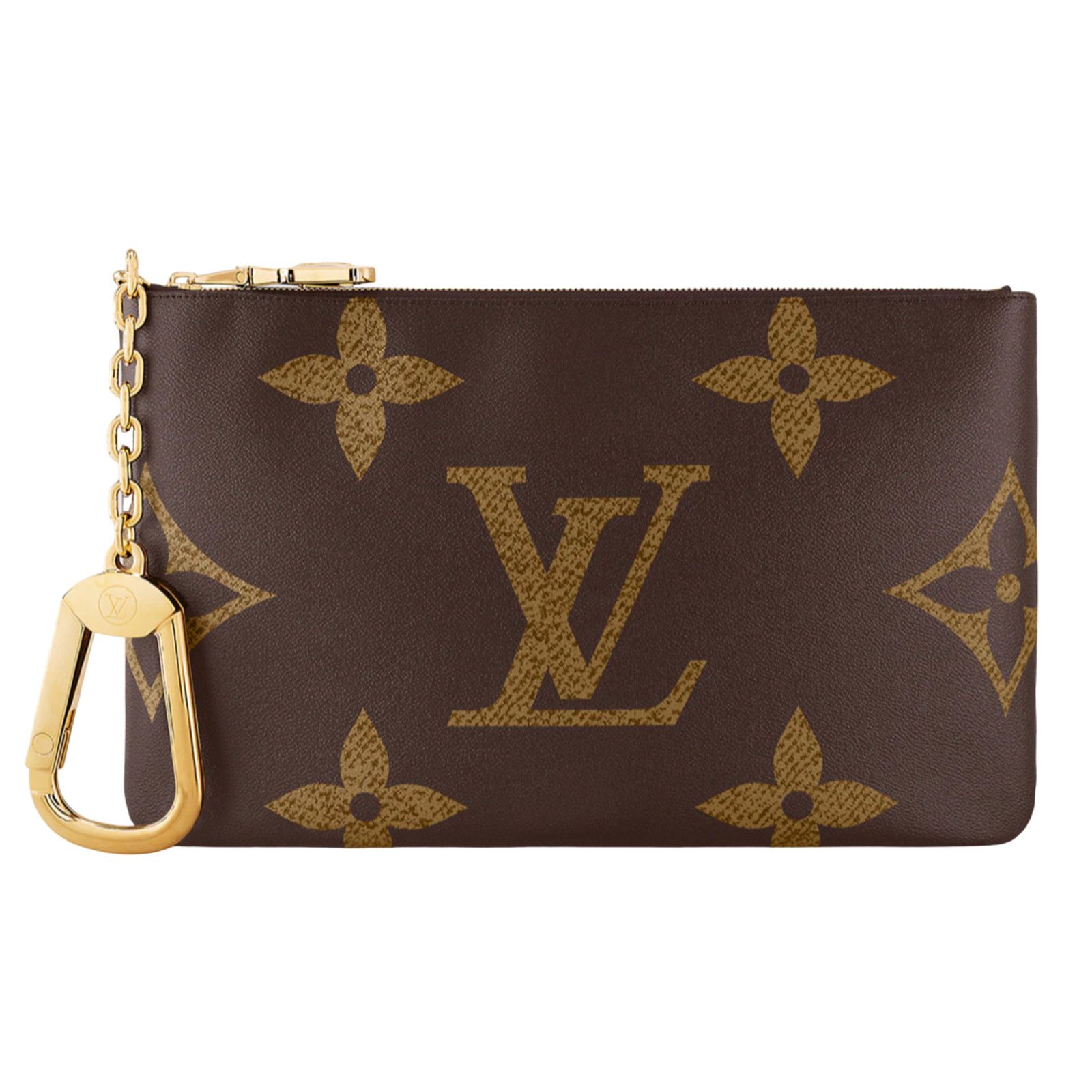 Louis Vuitton Louis Vuitton Pochette Clés XL Monogram Chain Runway Bag Size ONE SIZE - 1 Thumbnail