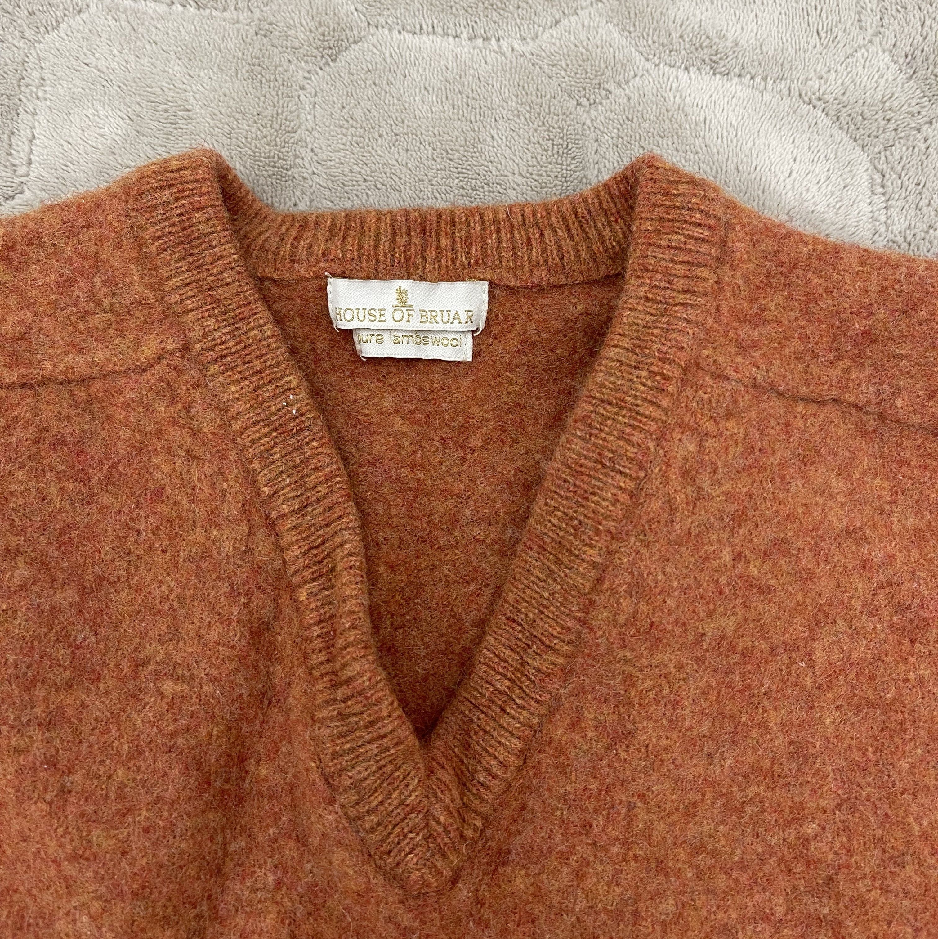 Vintage HOUSE OF BRUAR. PURE LAMBSWOOL Size S / US 4 / IT 40 - 3 Thumbnail