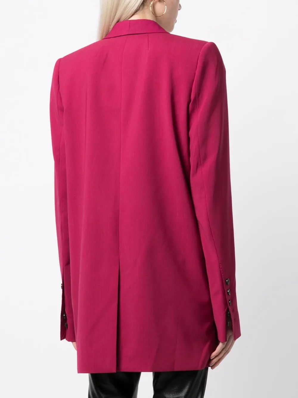 Rick Owens o1y0126 Blazer in Garnet Size XS / US 0-2 / IT 36-38 - 4 Thumbnail