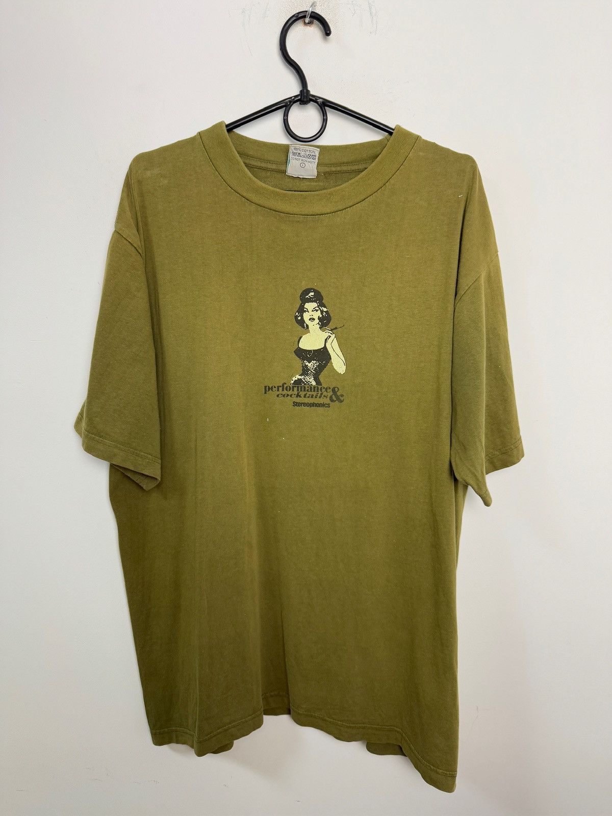 Band Tees × Vintage Vintage 90's Stereophonics Performance and Cocktails Rock T-Shirt Size US L / EU 52-54 / 3 - 1 Thumbnail