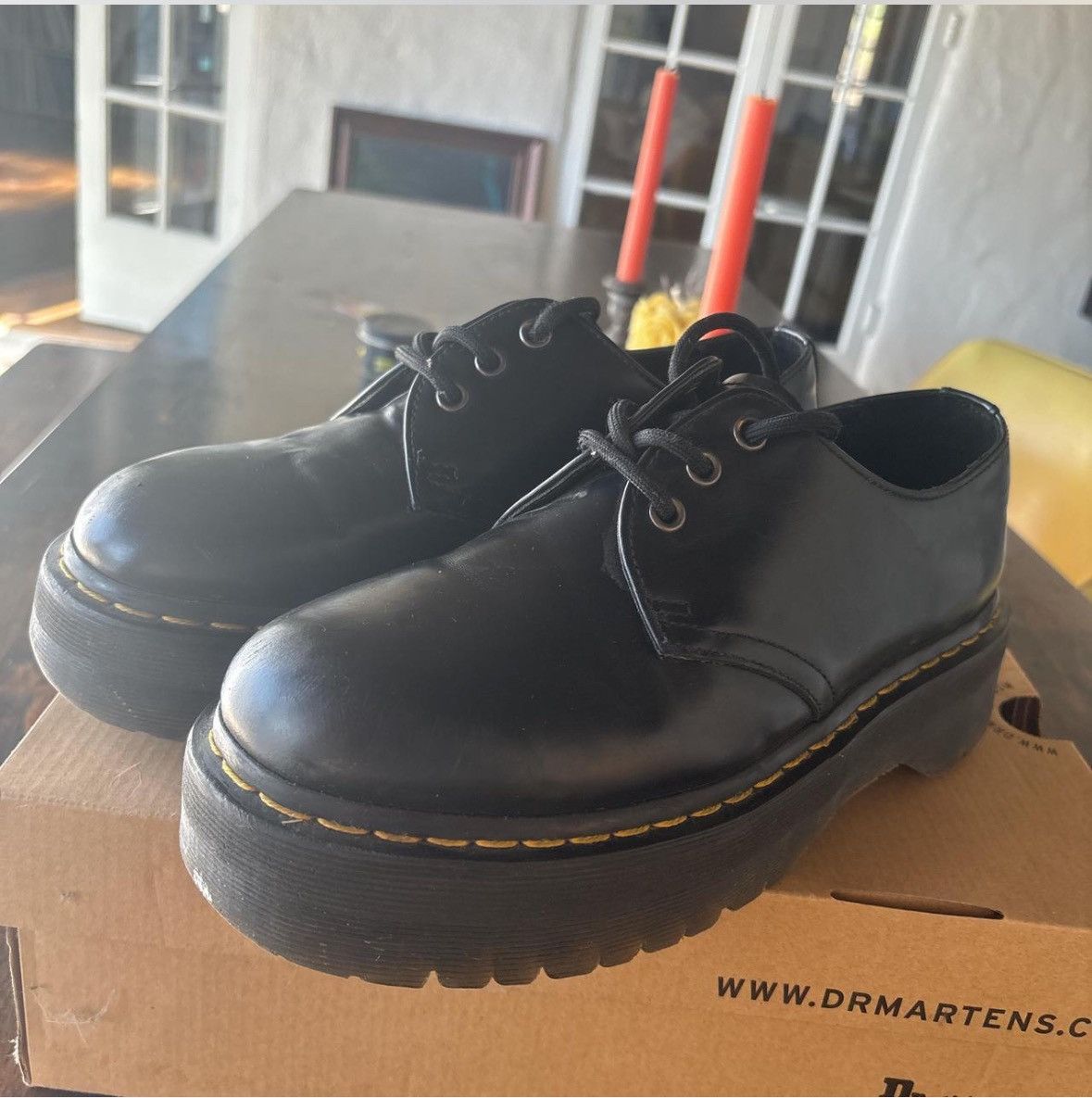 Dr. Martens Dr. Martens 1461 platform oxfords Size US 9 / EU 42 - 1 Thumbnail