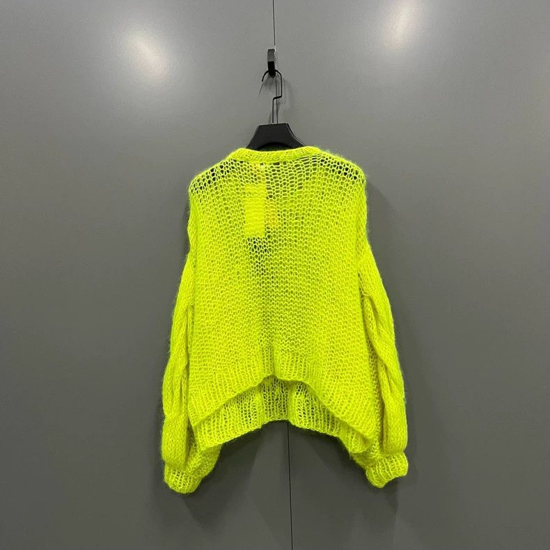 Loewe LOEWE Yellow embroidered logo sweater Size XS / US 0-2 / IT 36-38 - 2 Thumbnail