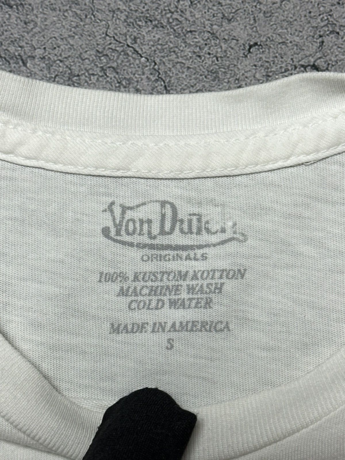 Von Dutch Vintage Von Dutch Logo Y2K T-Shirt Size S / US 4 / IT 40 - 7 Thumbnail