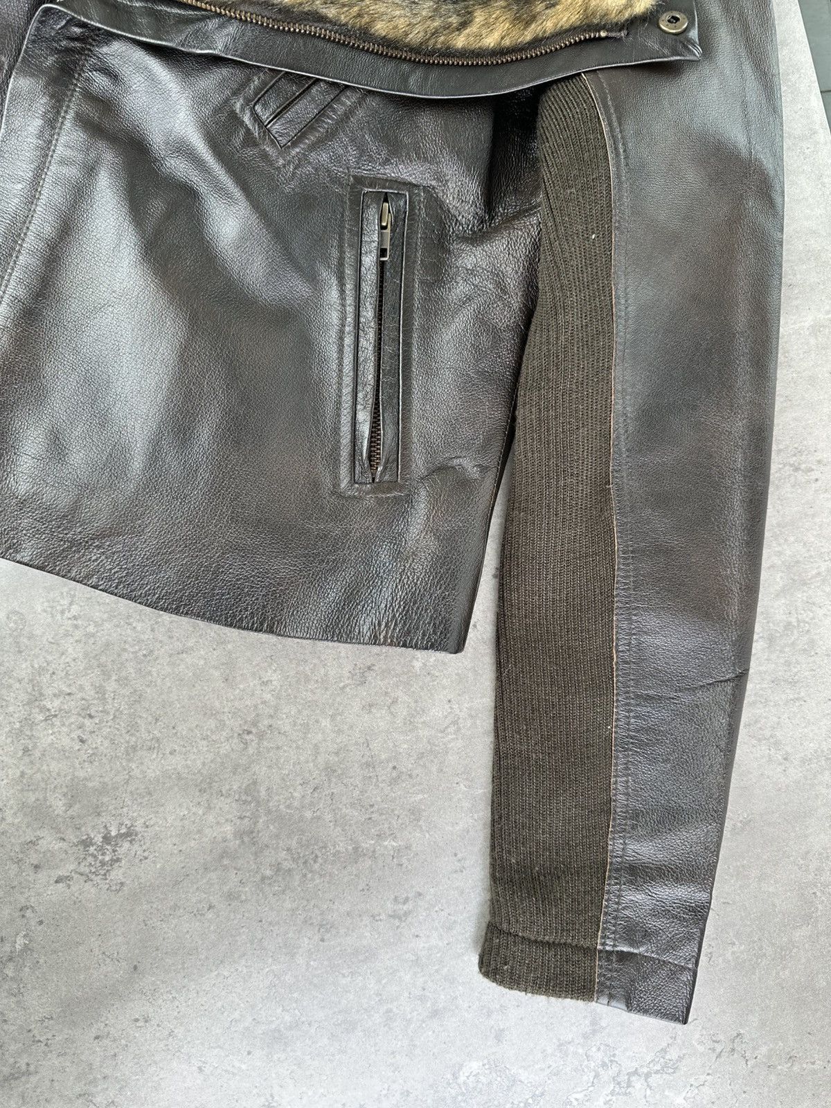 Morgan De Toi Morgan de Toi Leather Jacket Size S / US 4 / IT 40 - 6 Thumbnail