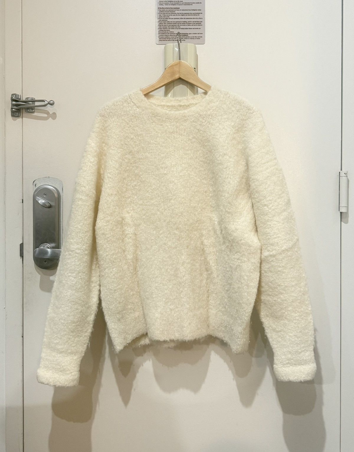 Aime Leon Dore Alpaca Wool Sweater [Cream]