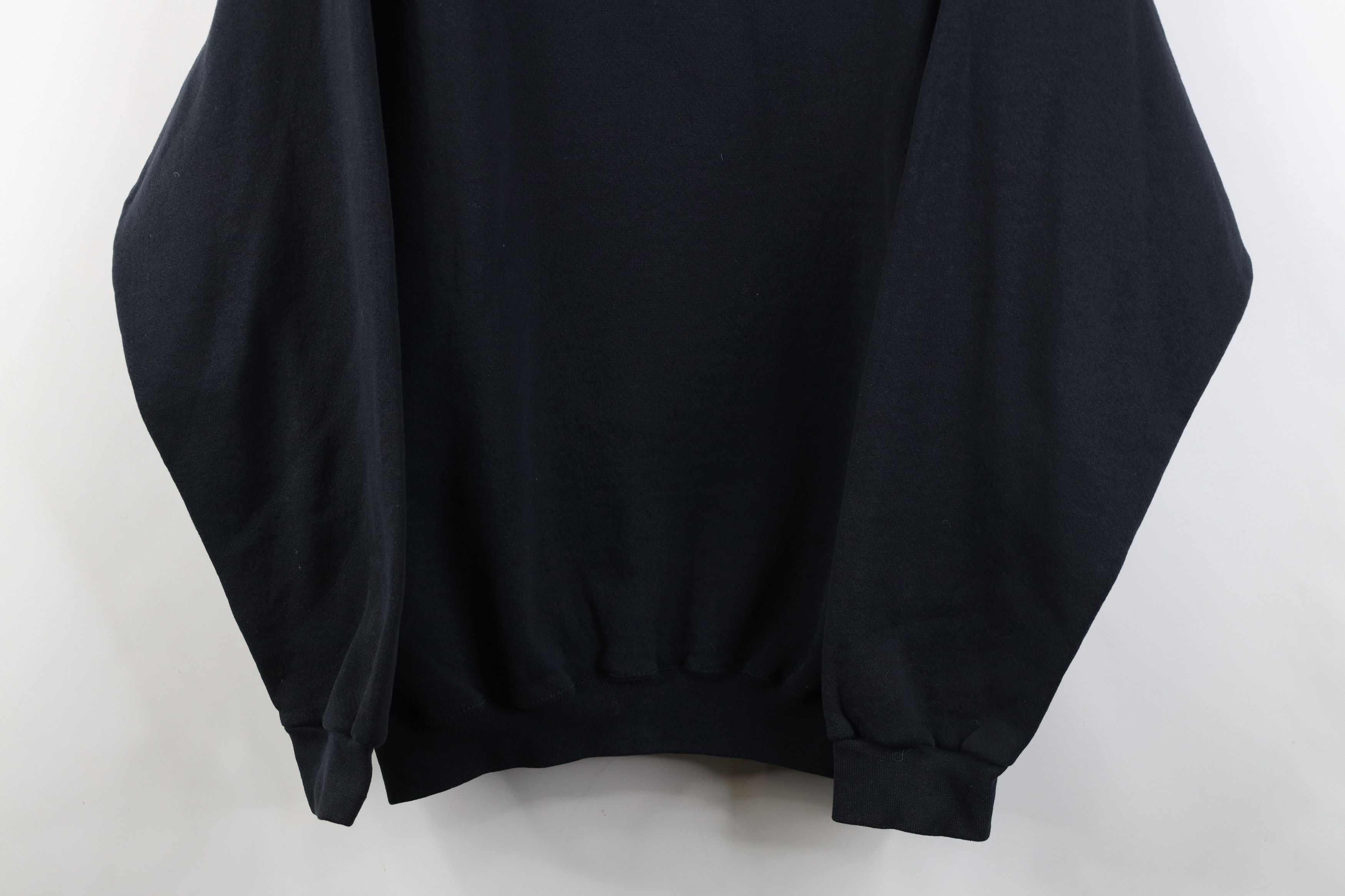 Vintage Vintage 90s Streetwear Gusset Crewneck Sweatshirt Black Size US XL / EU 56 / 4 - 3 Thumbnail
