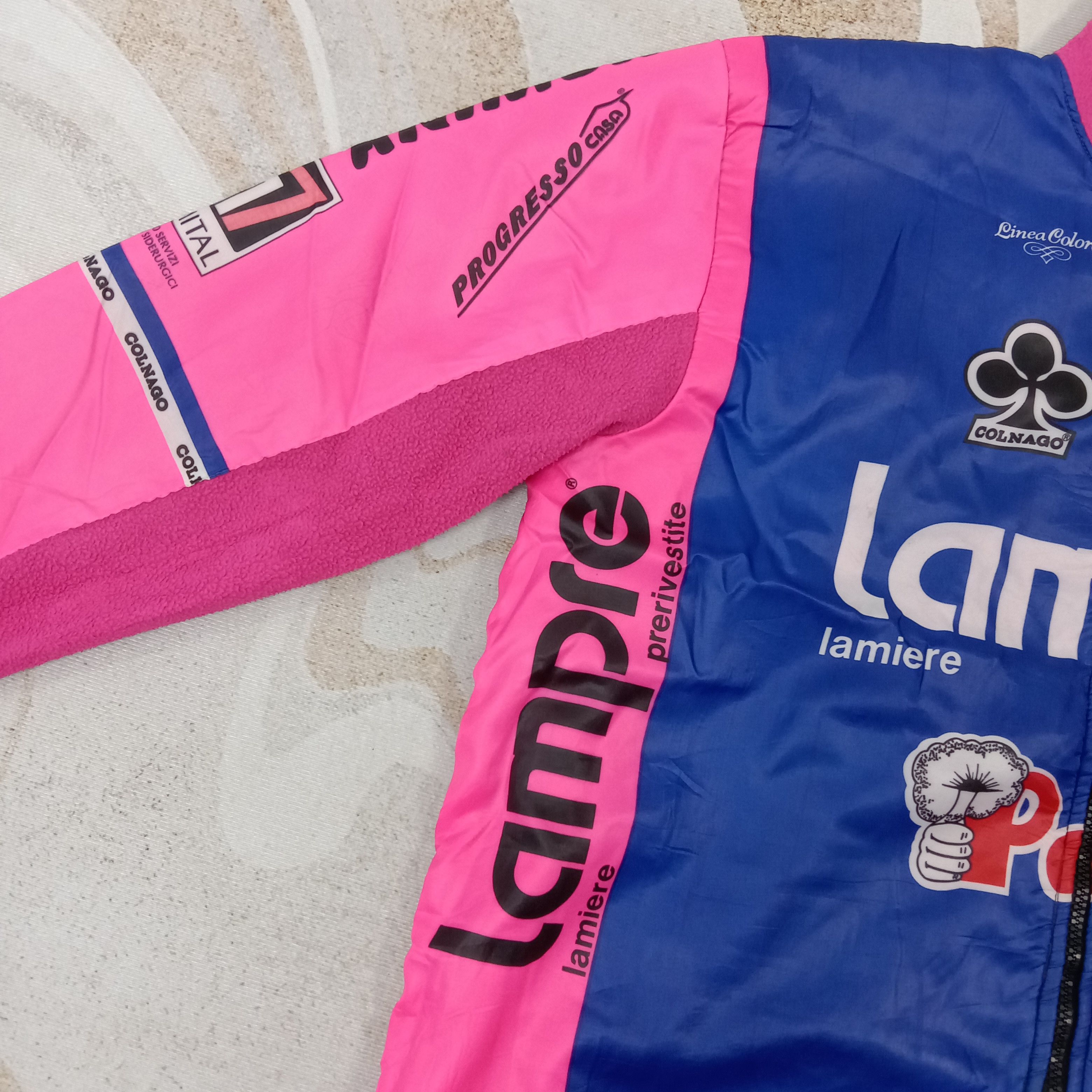 Bicycle 90's Santini Lempre-Polti Cycling Jacket C263N13 Size US XL / EU 56 / 4 - 6 Thumbnail