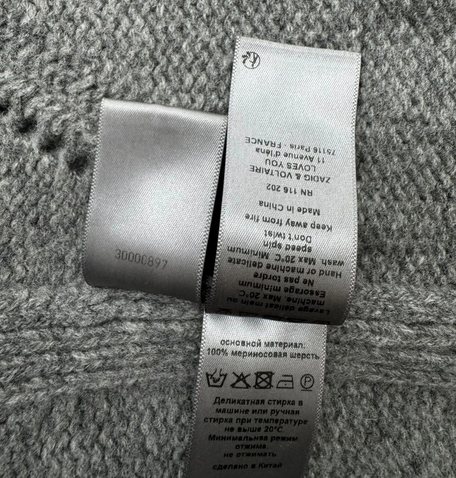 Zadig & Voltaire Zadig & Voltaire Zaddicted Wool Sweater size S Size S / US 4 / IT 40 - 13 Thumbnail