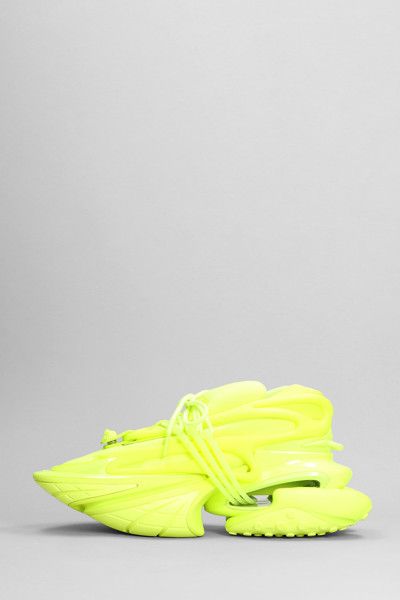 Balmain o1s1wg110325 Unicorn Low-Top Sneakers in Yellow Size US 9 / EU 42 - 3 Thumbnail