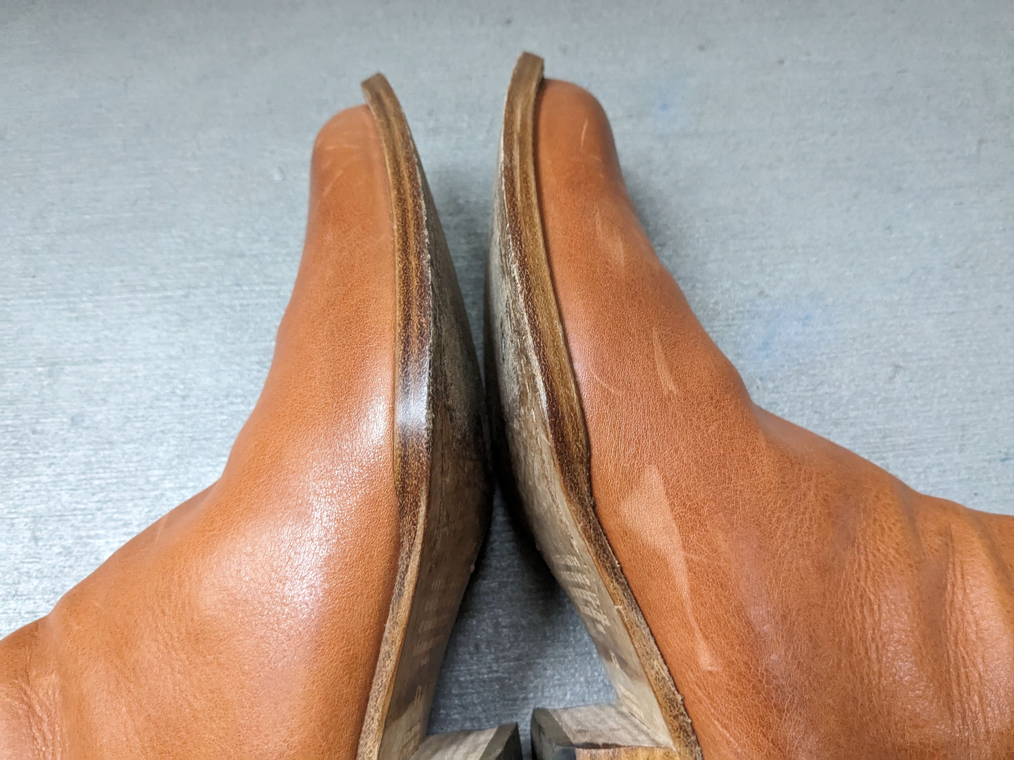 Maison Margiela Maison Margiela Side Zip Boots Brown 10 43 Leather Tan Size US 10 / EU 43 - 8 Thumbnail