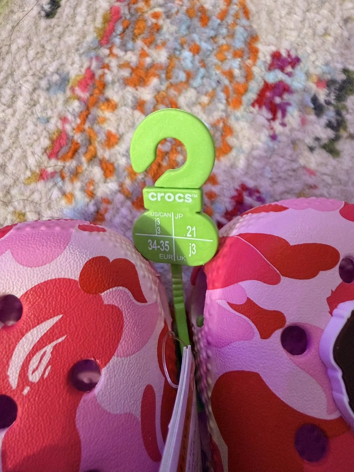 Bape × Crocs BAPE X CROCS CLASSIC CLOG Size US 6 / IT 36 - 14 Thumbnail