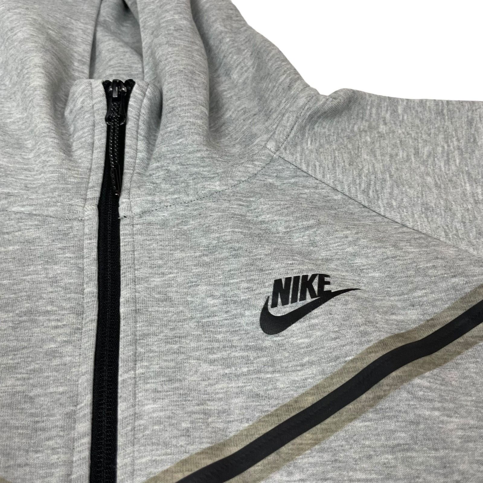 Nike Nike Sportswear Tech Fleece Women's Gray Windrunner Hoodie L Size L / US 10 / IT 46 - 3 Thumbnail