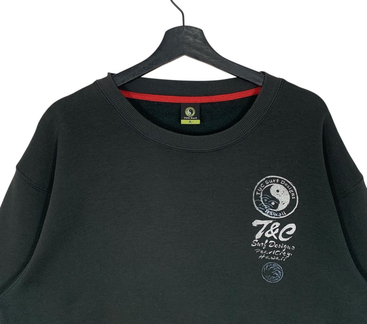 Japanese Brand T&Surf Designs Hawaiian SurfStyle StreetWear Sweatshirt Size US L / EU 52-54 / 3 - 3 Thumbnail