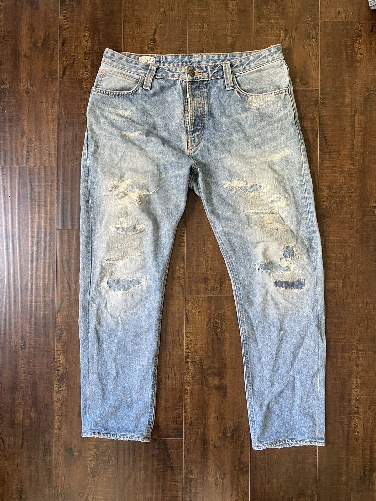 Big John Big John destroyed repaired denim Size US 34 / EU 50 - 1 Thumbnail