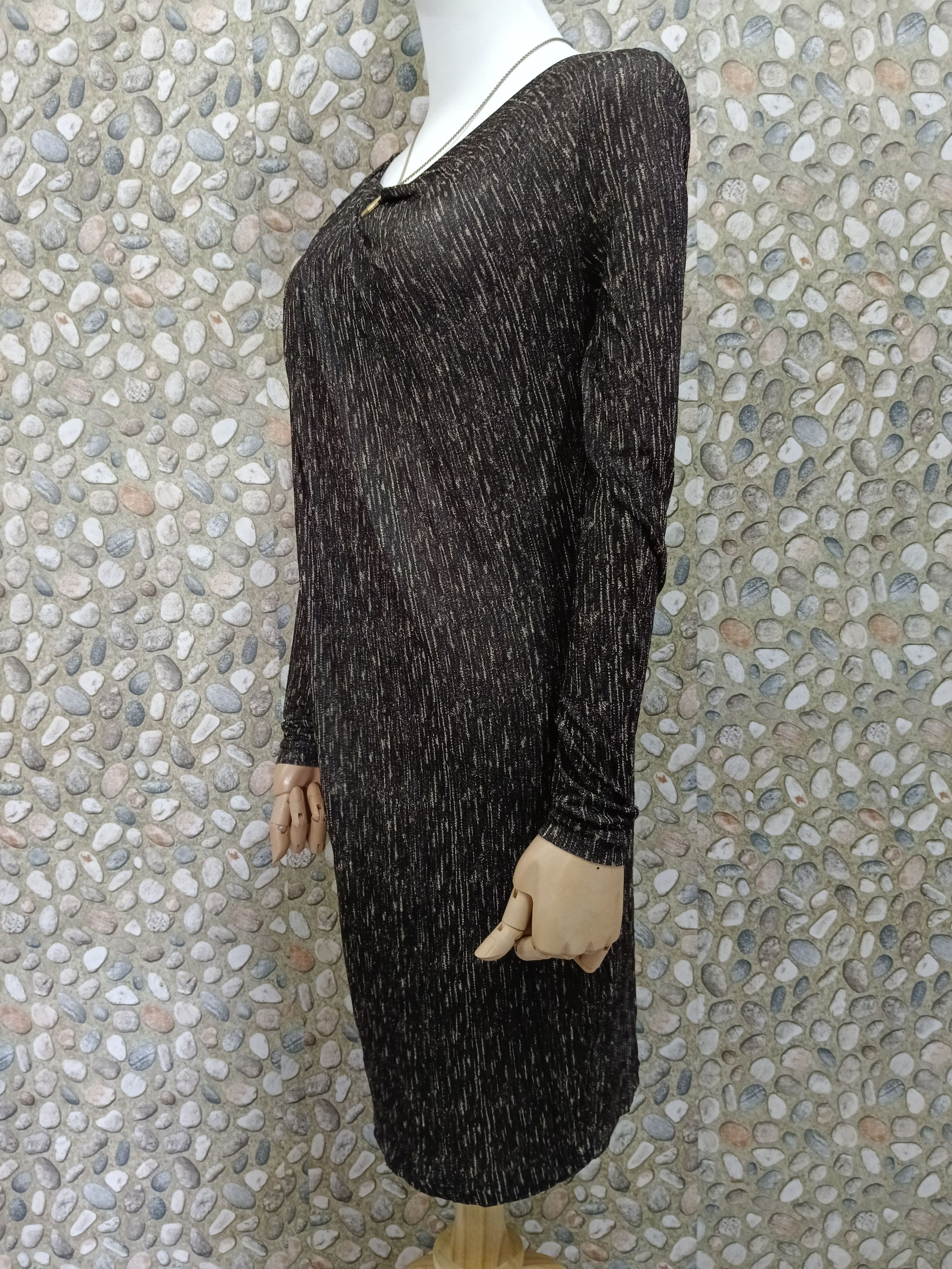 MAX&Co. MAX&CO VISCOSE RUCHED MAXI DRESS Size S / US 4 / IT 40 - 4 Thumbnail