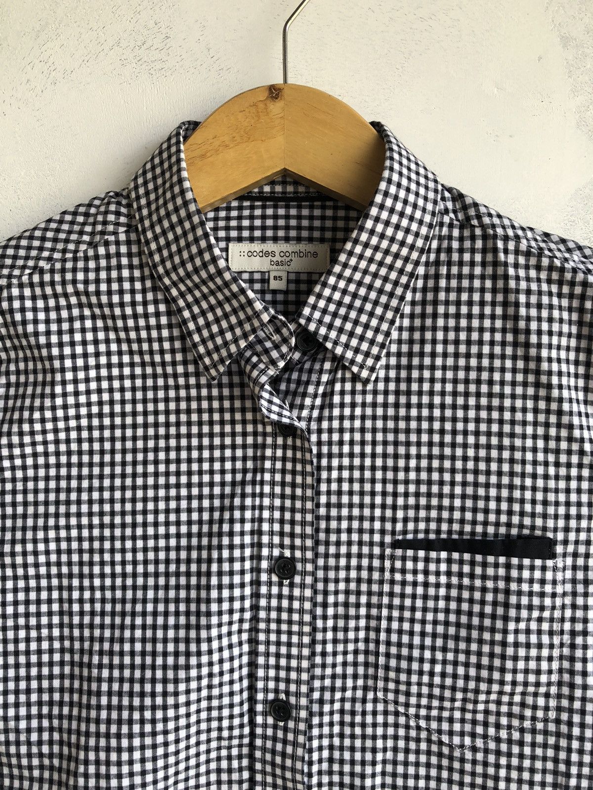 Hysteric Glamour JAPANESE CODES COMBINE BASIC BUTTON SHIRT Size US S / EU 44-46 / 1 - 5 Thumbnail