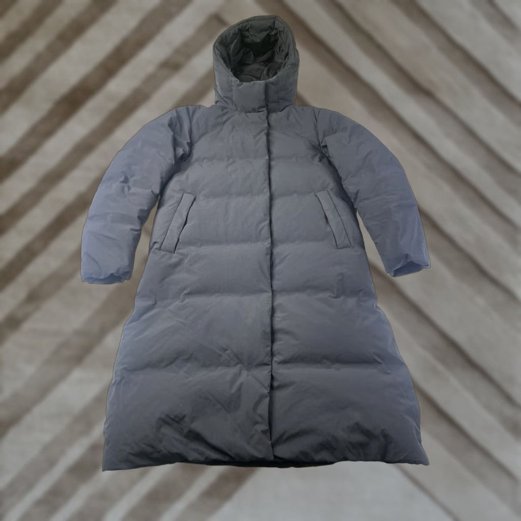 Uniqlo Uniqlo Down Puffer Coat Jacket Womens XS Black Zip Hooded Insulated Lightweight Water Resistant Windproof Pockets Size XS / US 0-2 / IT 36-38 - 1 Thumbnail