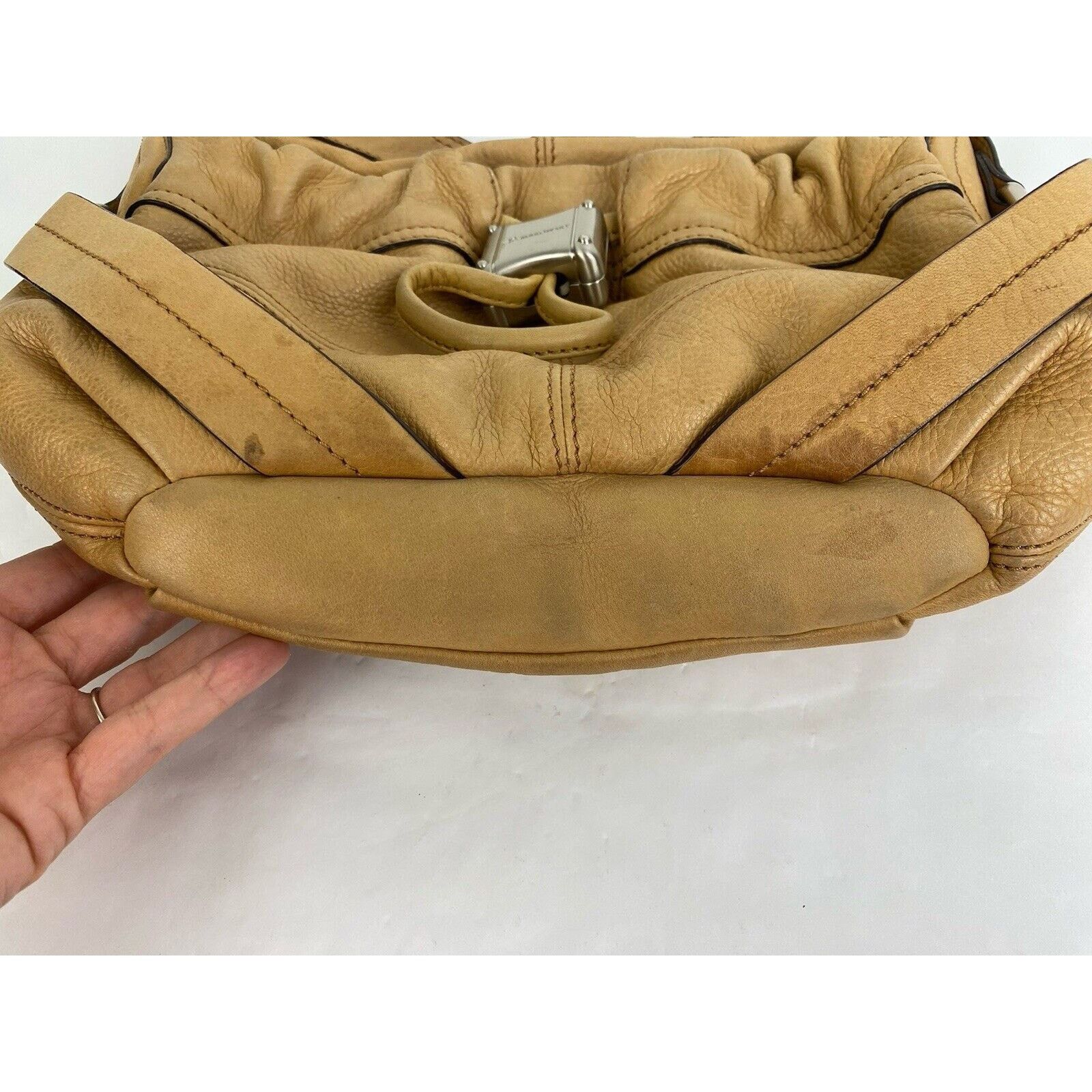 Other B Makowsky Hobo Shoulder Bag Tan Brown Soft Leather Purse Size ONE SIZE - 17 Thumbnail