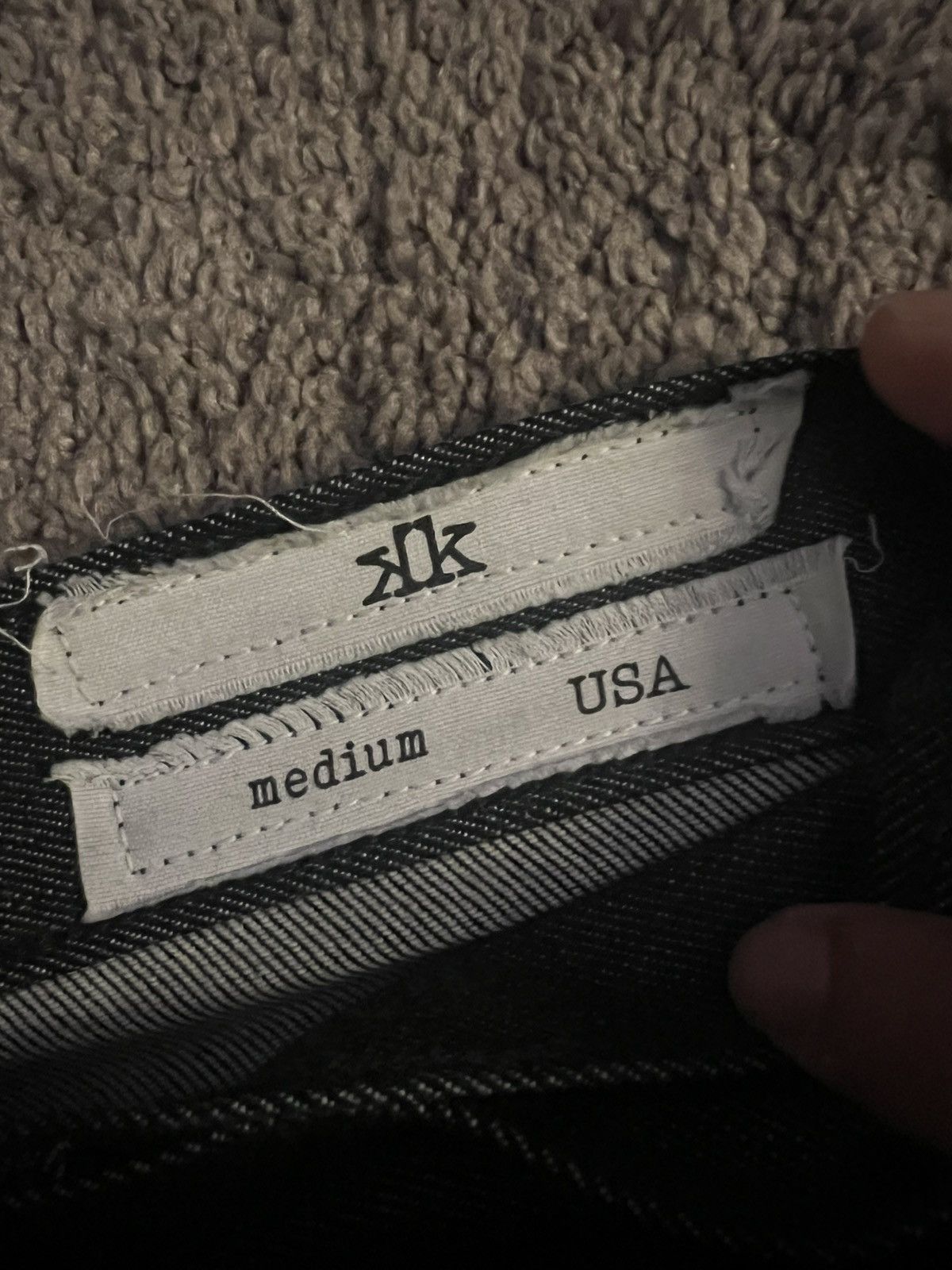 K-Two Studios Ktwo studio raw loose denim indigo Size US 32 / EU 48 - 3 Thumbnail