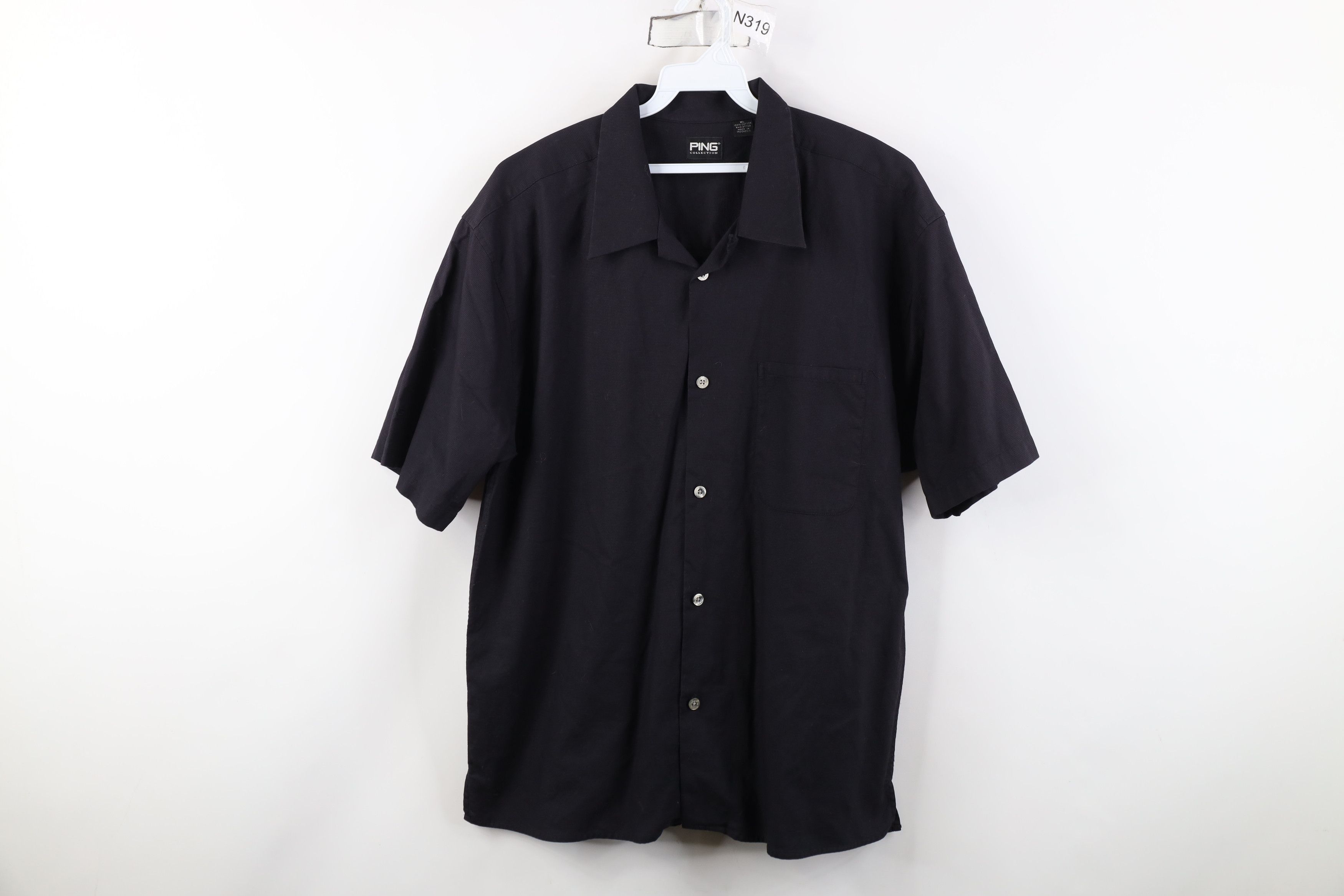 PING Vintage 90s Ping Golf Looped Short Sleeve Button Shirt Size US XL / EU 56 / 4 - 1 Thumbnail