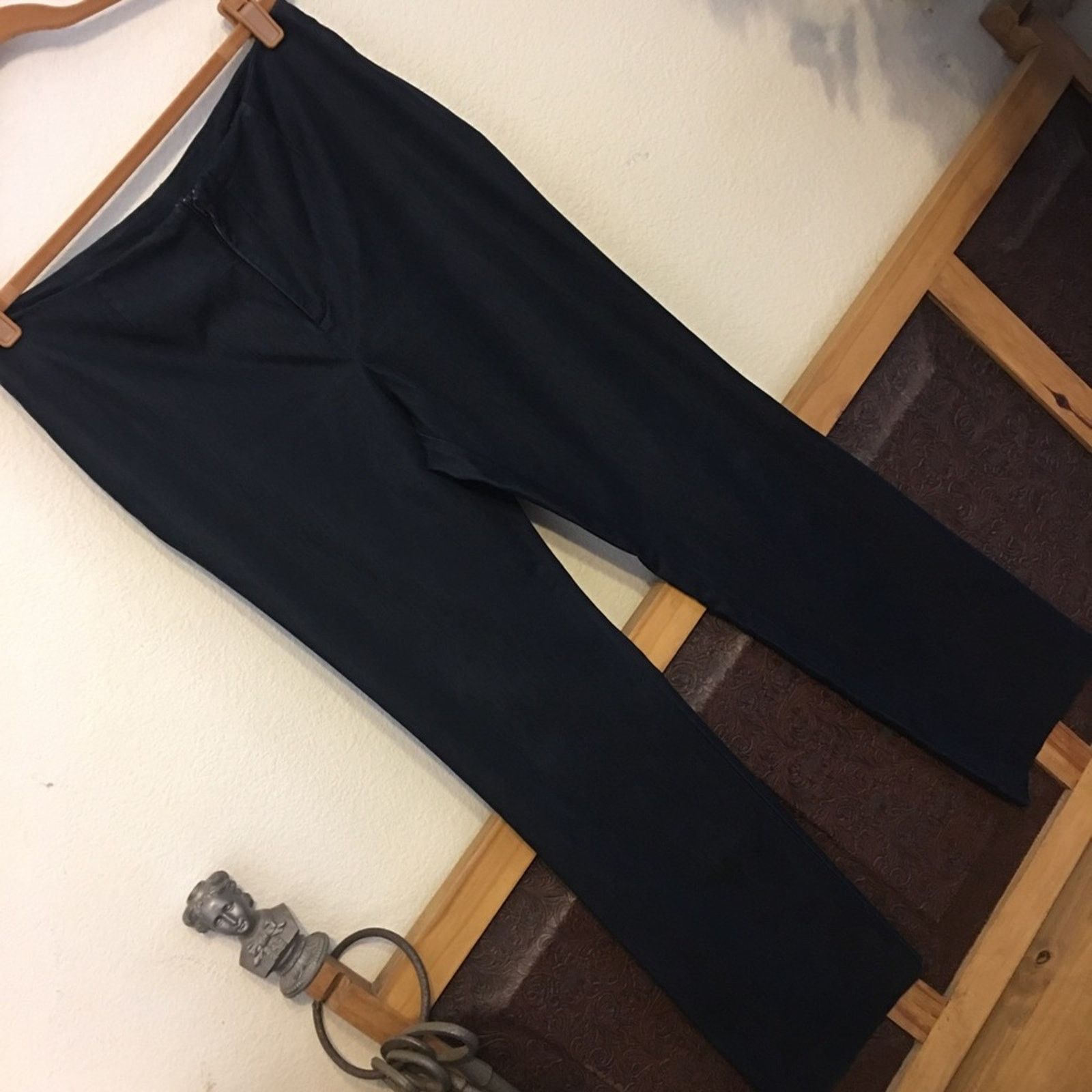 Vintage Hillard and Hanson dark blue denim look pant suit Size ONE SIZE - 5 Thumbnail