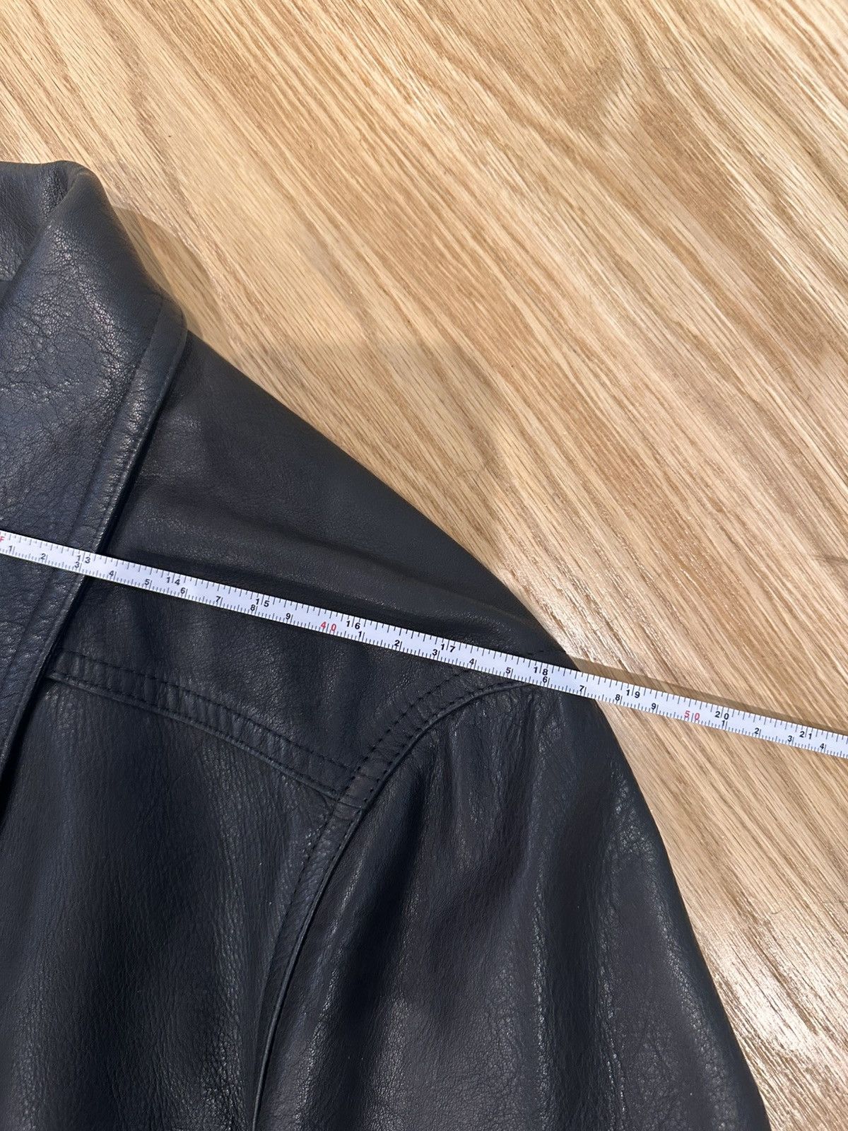 Rick Owens DIRT SS18 LEATHER JACKET SIZE 56 Size US XL / EU 56 / 4 - 19 Thumbnail