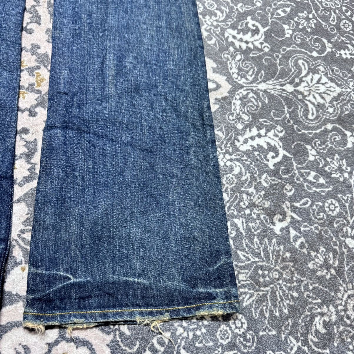 Japanese Brand Sergeant Salute + LZG Denim Flare Jeans Studded Hysteric Size US 33 - 17 Thumbnail
