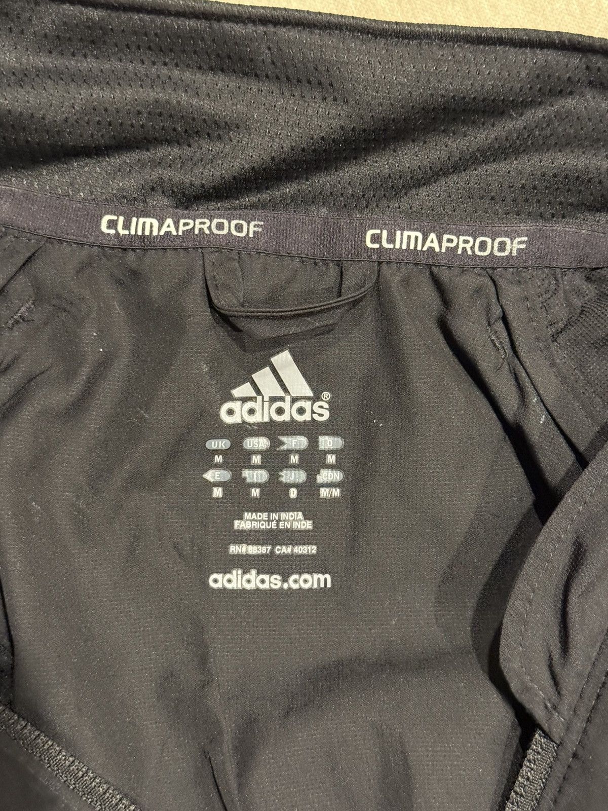 Adidas UMass Soccer warmup jacket Size US M / EU 48-50 / 2 - 4 Thumbnail