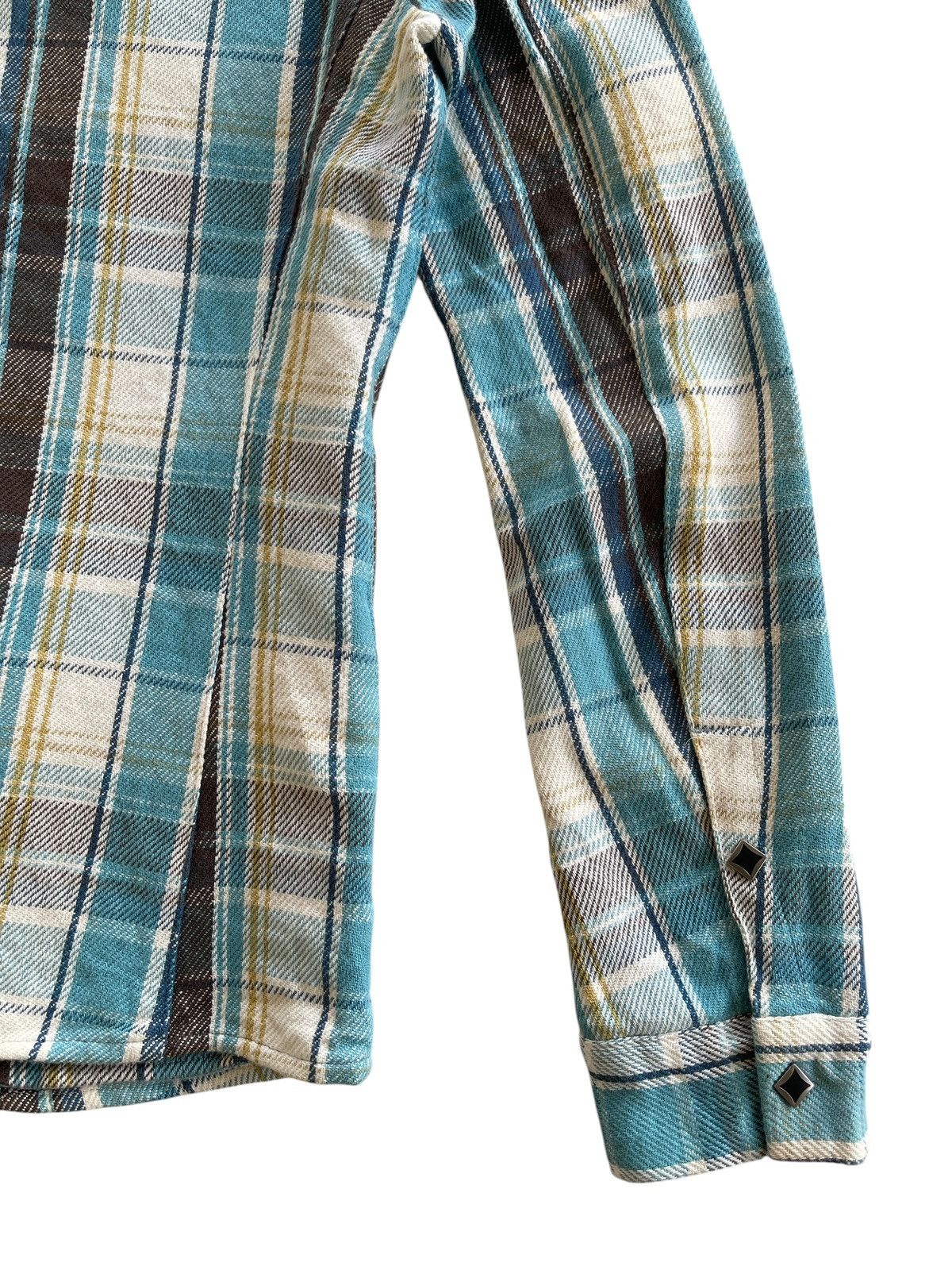 Japanese Brand CH-777 Attack The Mind 7 "Retentis" Plaid Shirt Size US XS / EU 42 / 0 - 11 Thumbnail