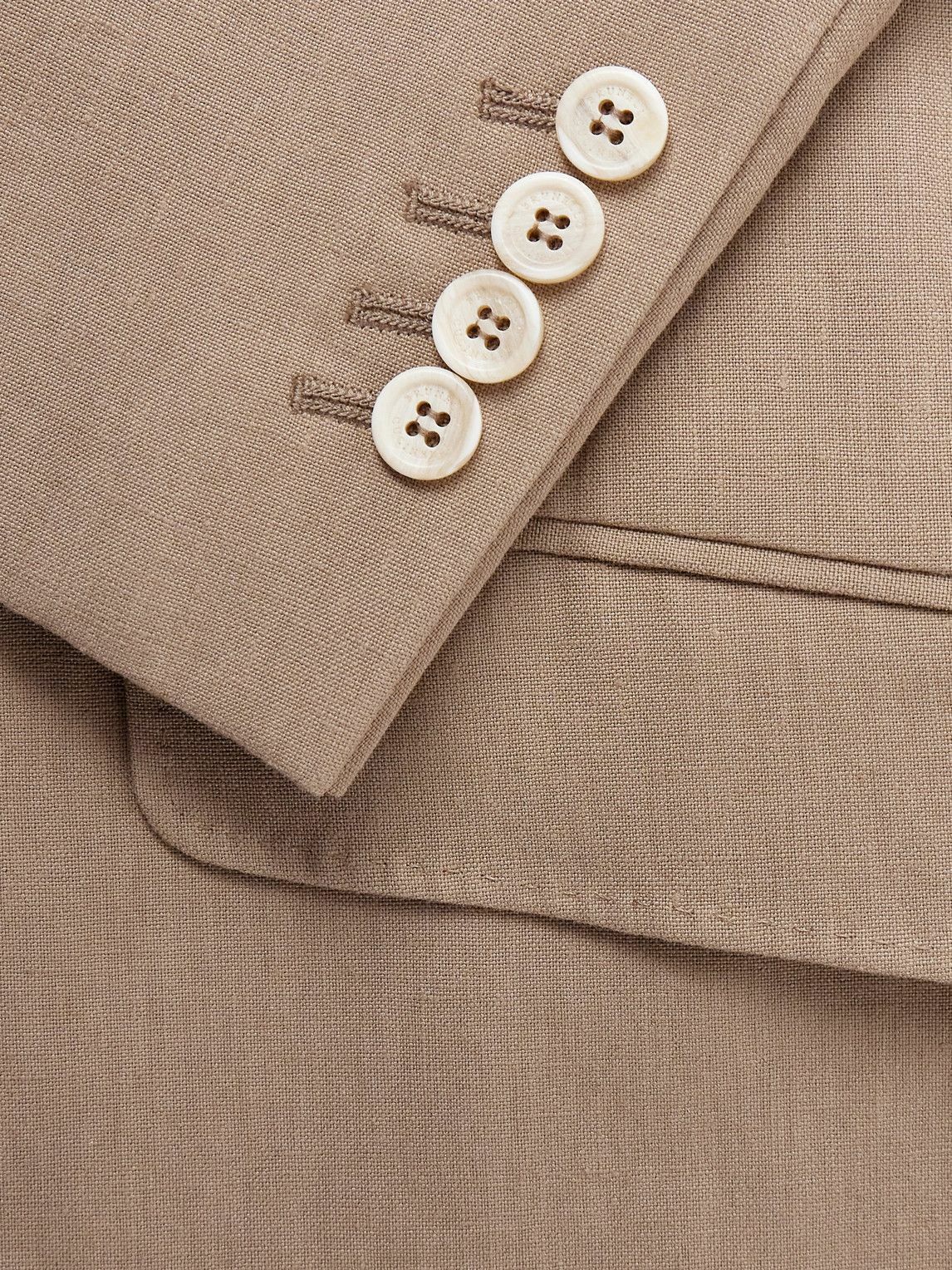 Brunello Cucinelli o1y0526 Single-breasted Blazer in Camel Size US M / EU 48-50 / 2 - 4 Thumbnail