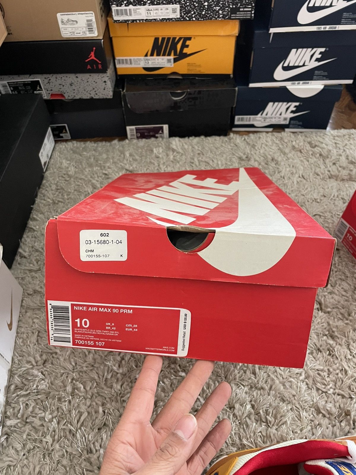 Nike Nike Air Max 90 Premium Curry Size US 10 / EU 43 - 12 Thumbnail