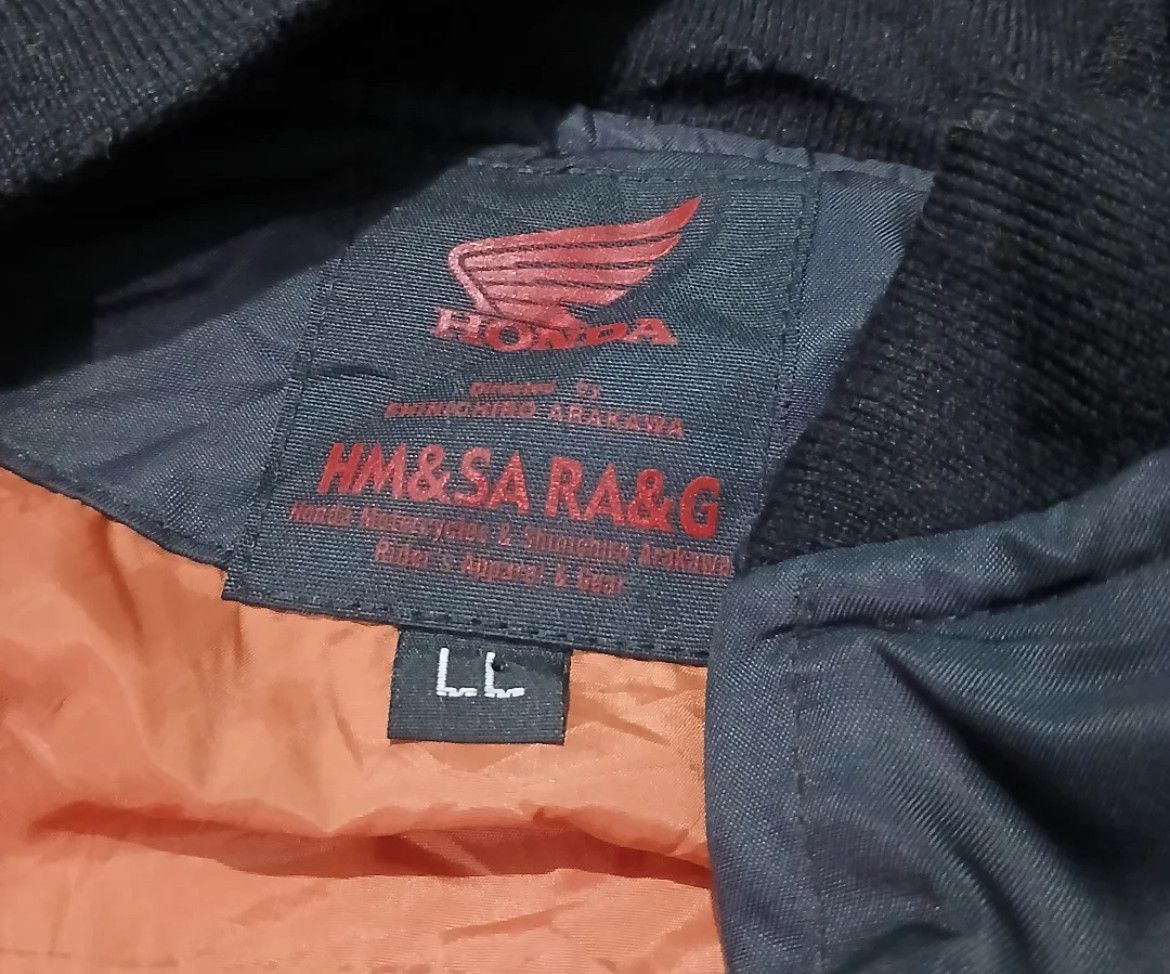 SHINICHIRO ARAKAWA 2000s Honda Fur Protector Motorcycle Hodded Lgb Ifsix Size US L / EU 52-54 / 3 - 5 Thumbnail