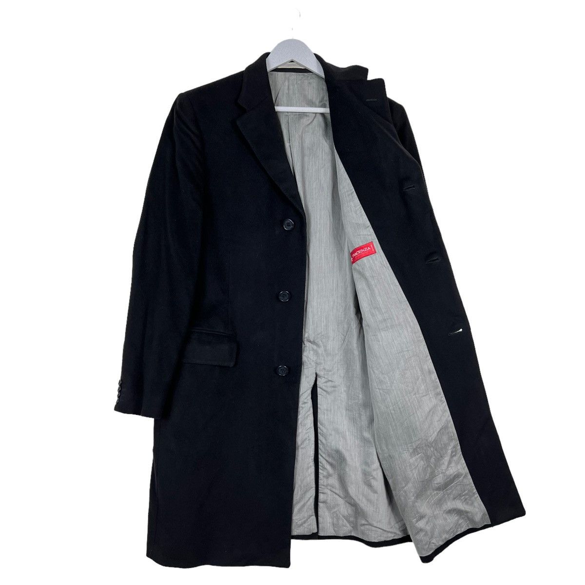 Designer 🔥 PIACENZA WOOL OVERCOAT MADE IN SLOVAKIA Size US M / EU 48-50 / 2 - 9 Thumbnail