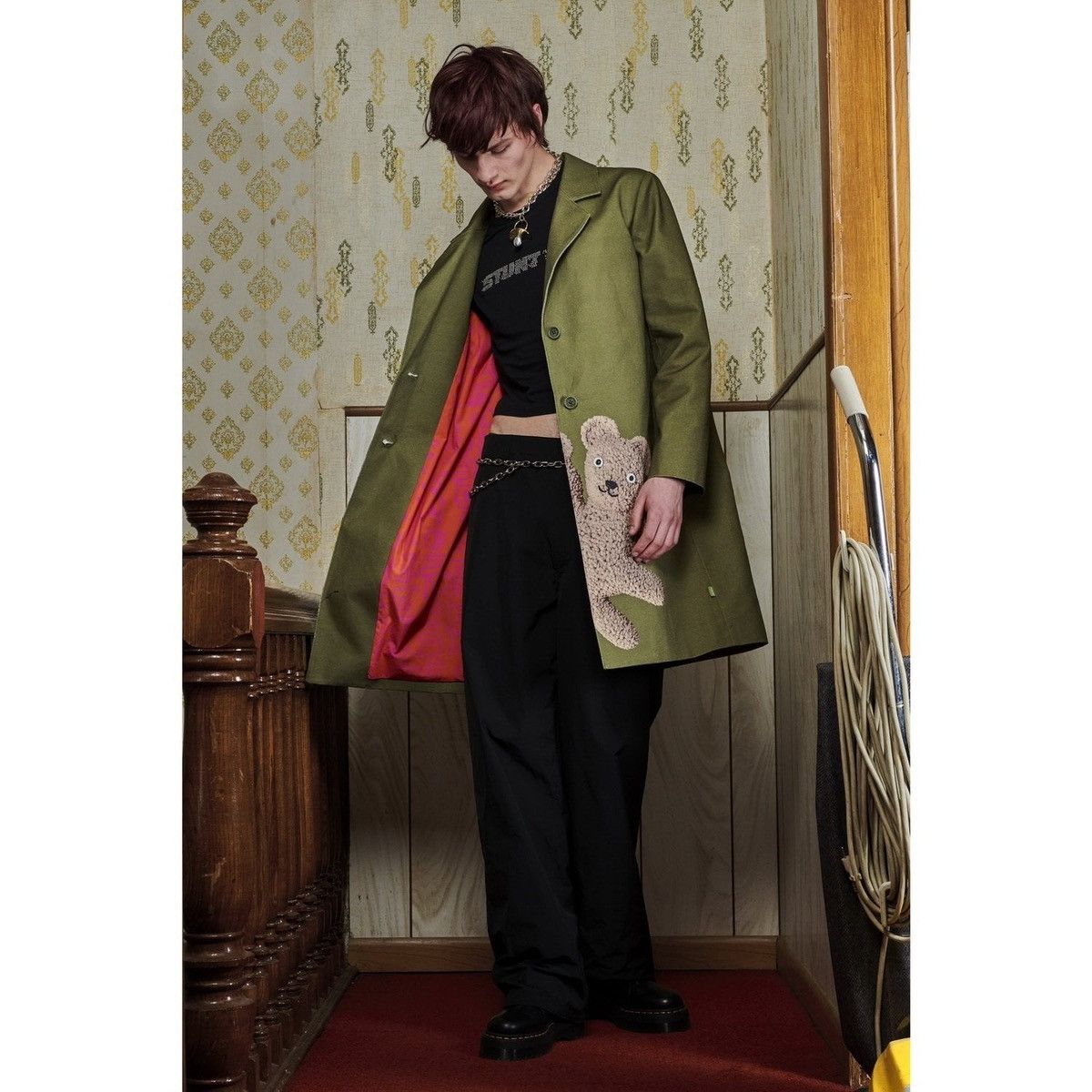 Heaven by Marc Jacobs Heaven by Marc Jacobs Double Teddy Bear Trench Coat NWT M Size US M / EU 48-50 / 2 - 1 Thumbnail