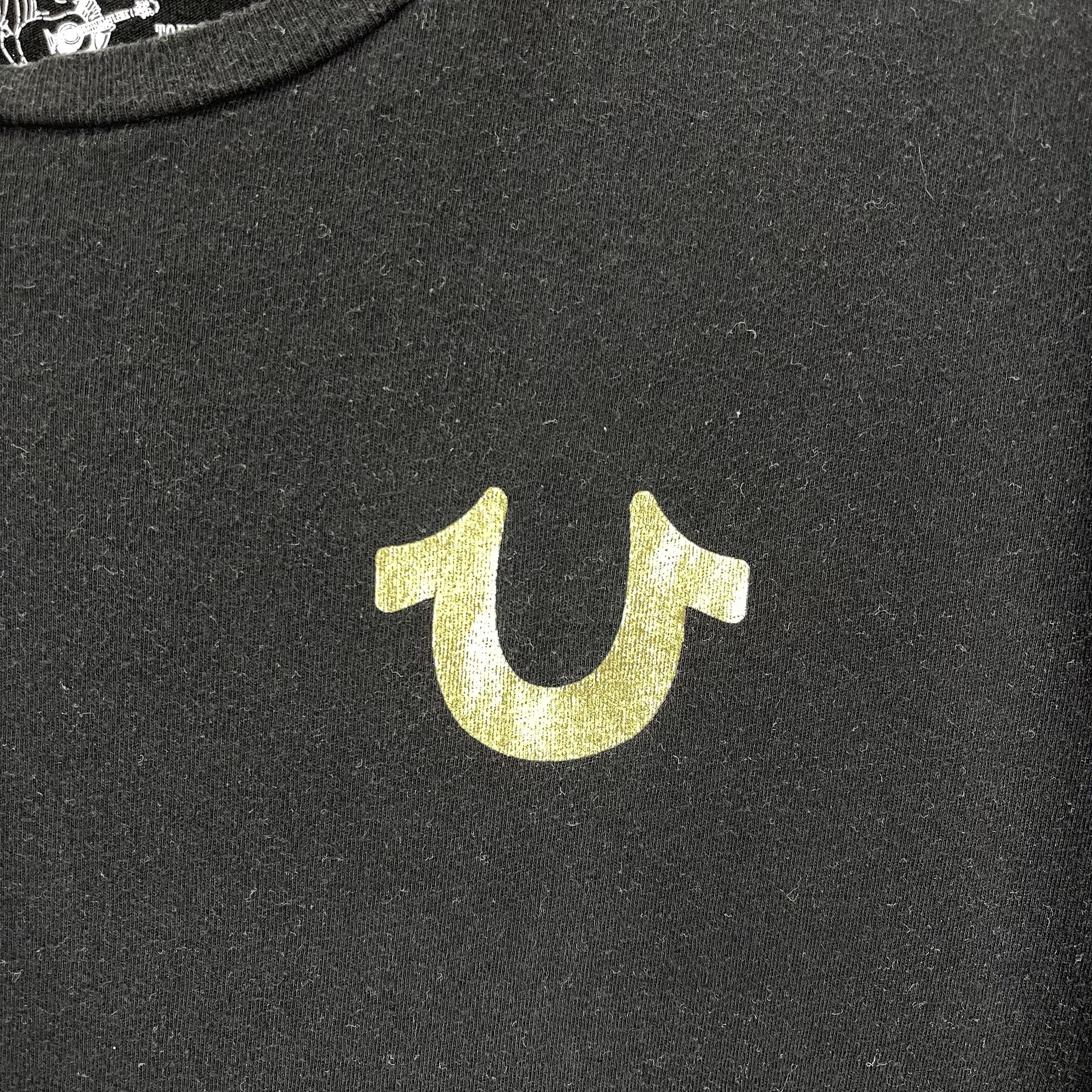 True Religion TRUE RELIGION GOLD BIG BUDDHA T Shirt #2029/14 Size US L / EU 52-54 / 3 - 4 Thumbnail