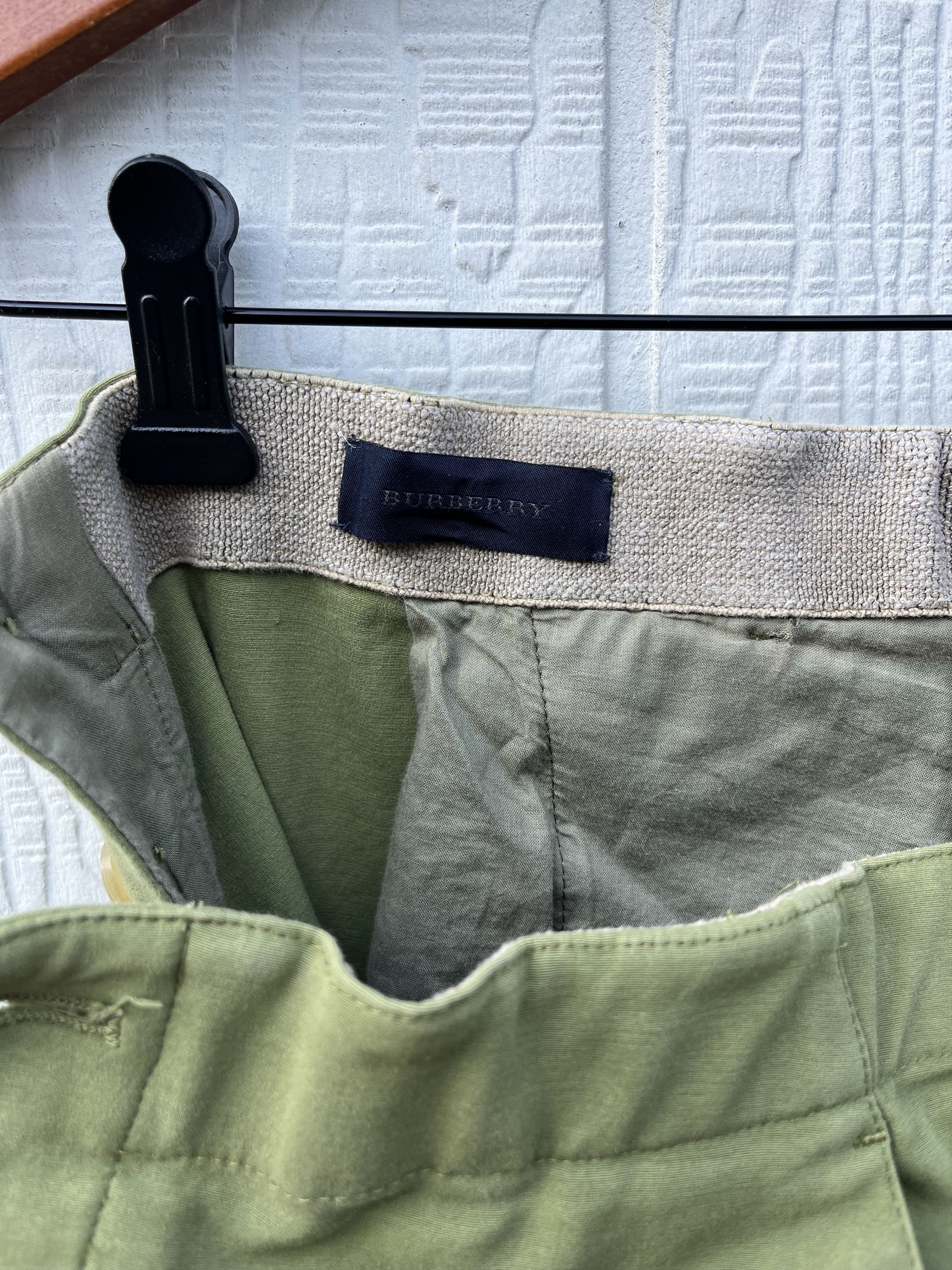 Burberry Prorsum Roberto Menichetti Early 2000s Tech Stretch Trousers Size US 32 / EU 48 - 6 Thumbnail