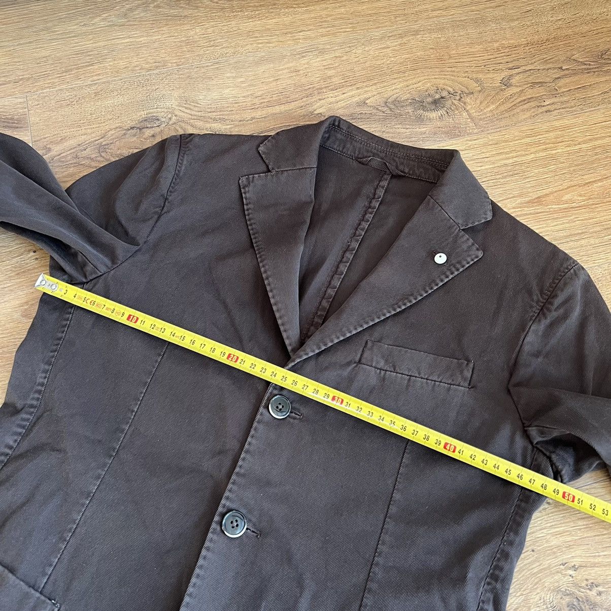 L.B.M. 1911 L.B.M 1911 Lubiam blazer brown cotton 3 piece 46 size Size 46R - 7 Thumbnail