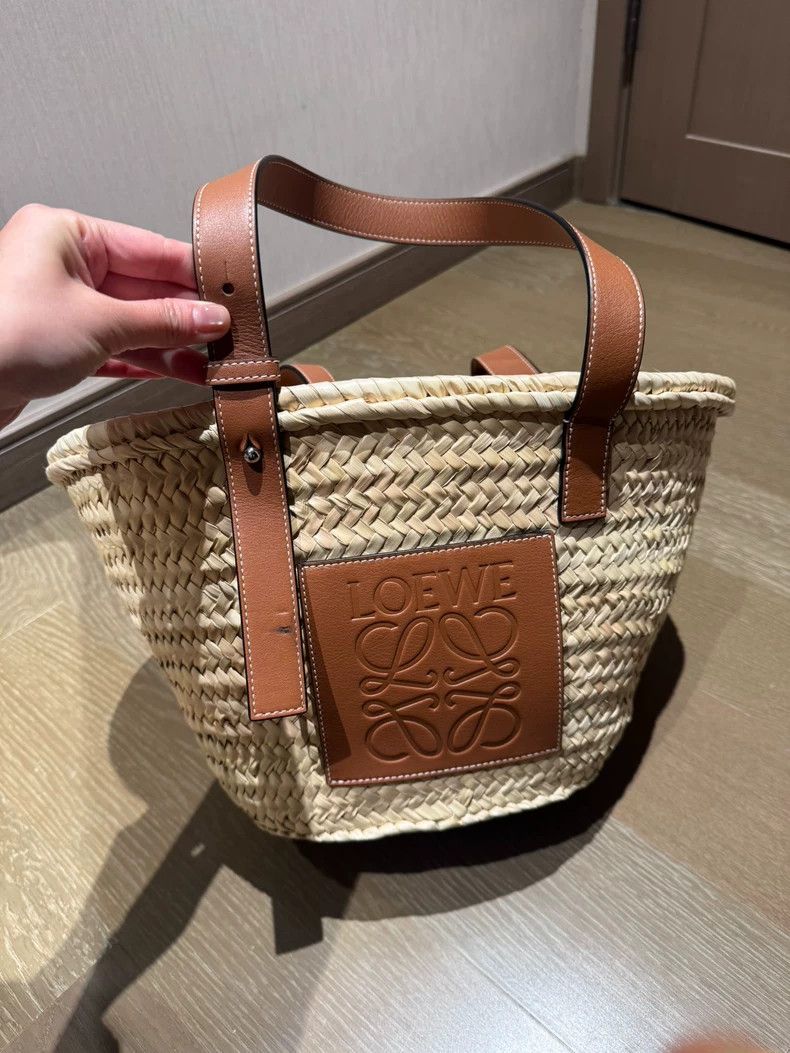 Loewe loewe Large leather basket 2503-Nextarrow Size ONE SIZE - 2 Thumbnail