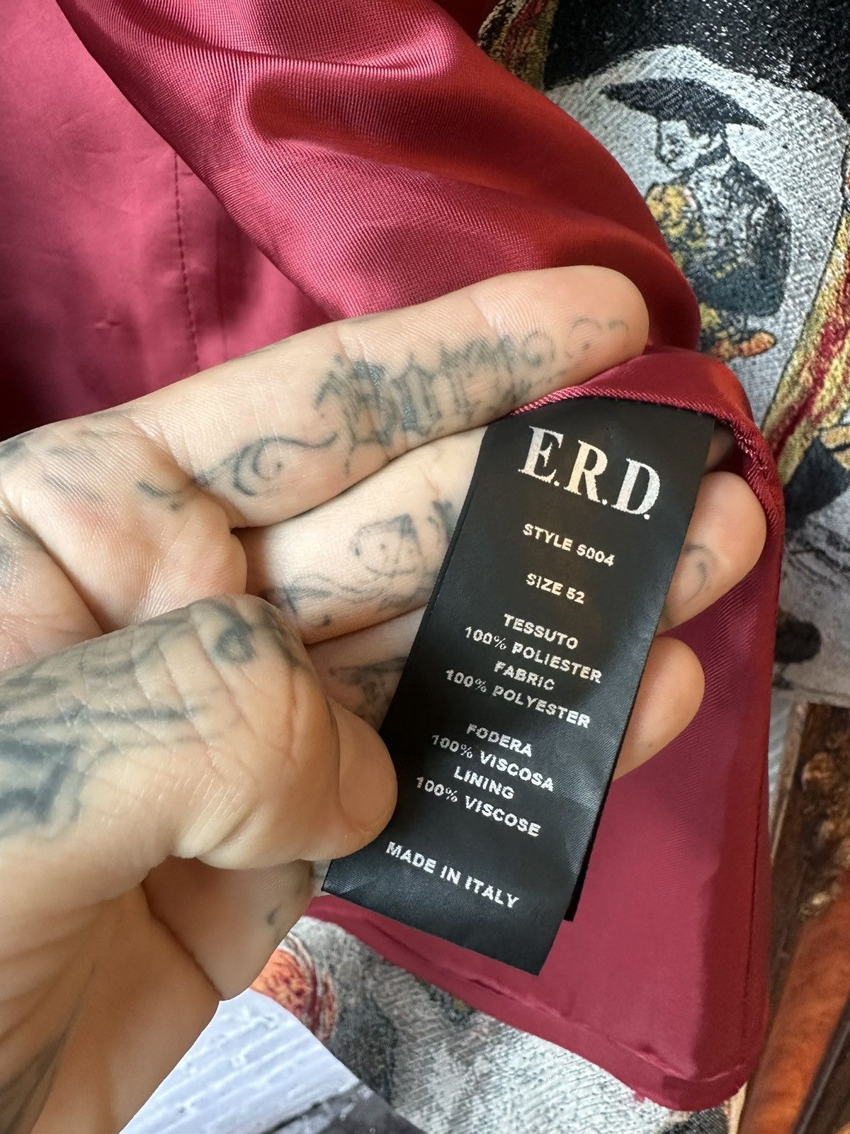 Enfants Riches Deprimes ERD CROSS RUNWAY JACKET BLAZER L/XL 4GSELLER Size US XL / EU 56 / 4 - 11 Thumbnail