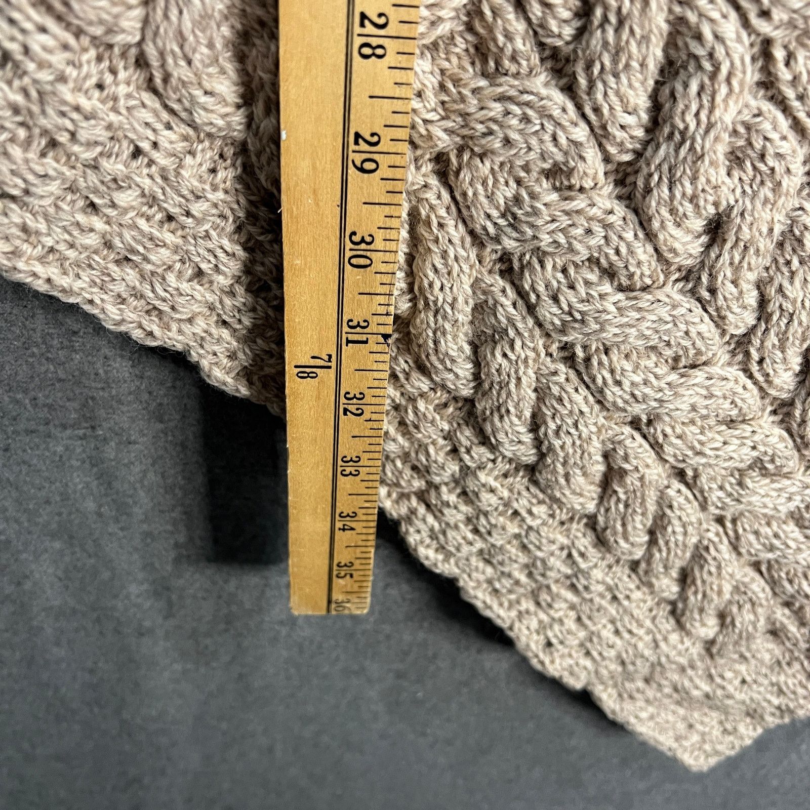 Aran Crafts Kilronan Merino Wool V-Neck Pancho Size M / US 6-8 / IT 42-44 - 4 Thumbnail