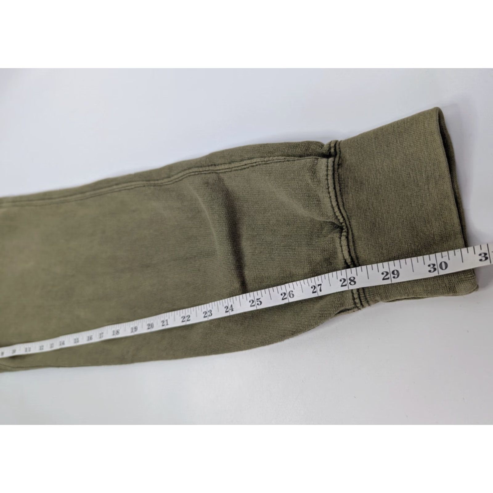 Vintage VINTAGE Rebirth Green Sweatpants Joggers Drawstring Elastic Waist Size Small 100% Cotton Women Pants S Green Sweatpants 90s Size 28" / US 6 / IT 42 - 6 Thumbnail
